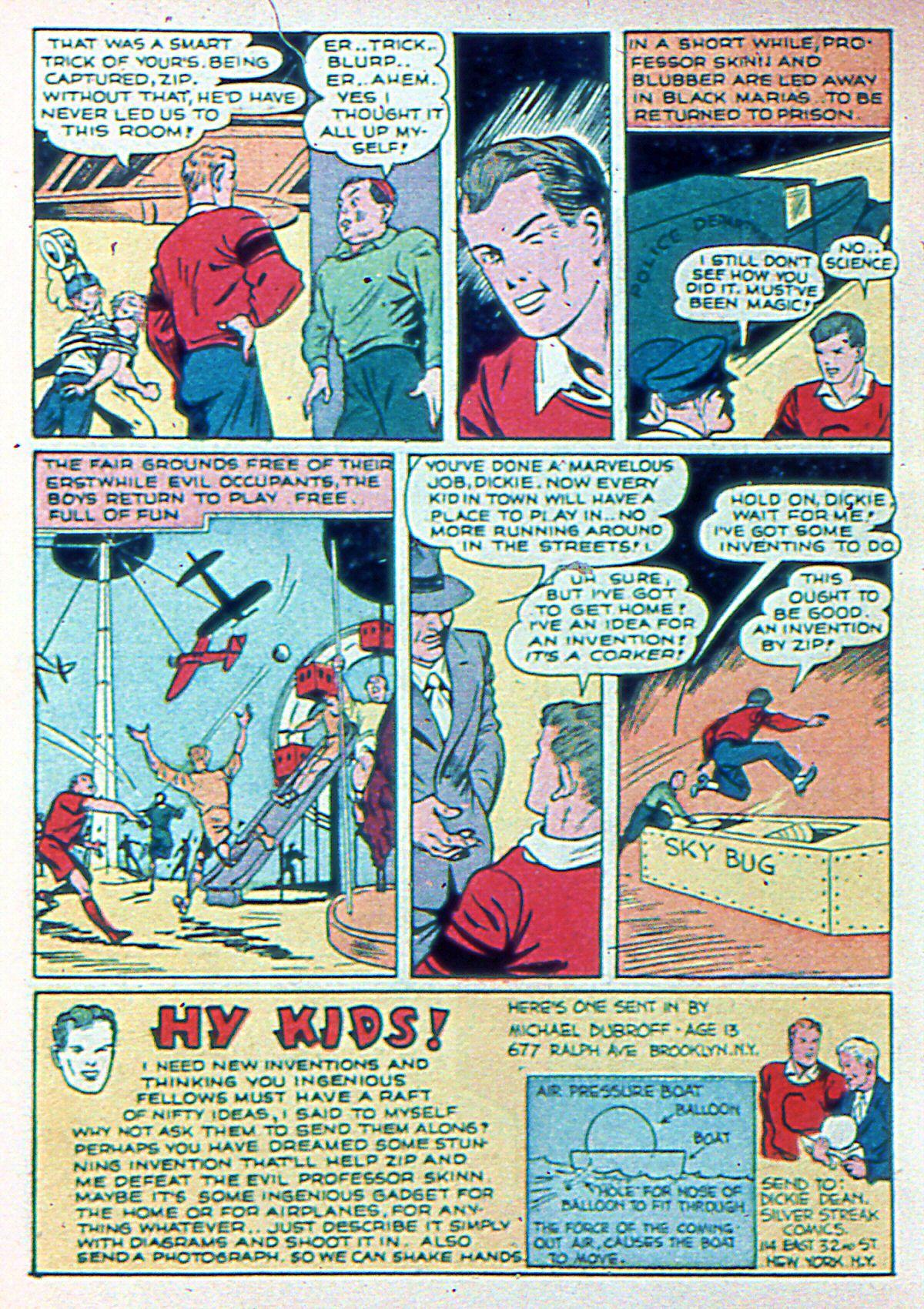 Read online Silver Streak Comics comic -  Issue #11 - 35