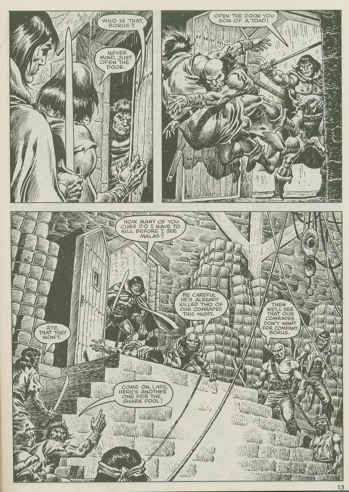 Read online The Savage Sword Of Conan comic -  Issue #122 - 13
