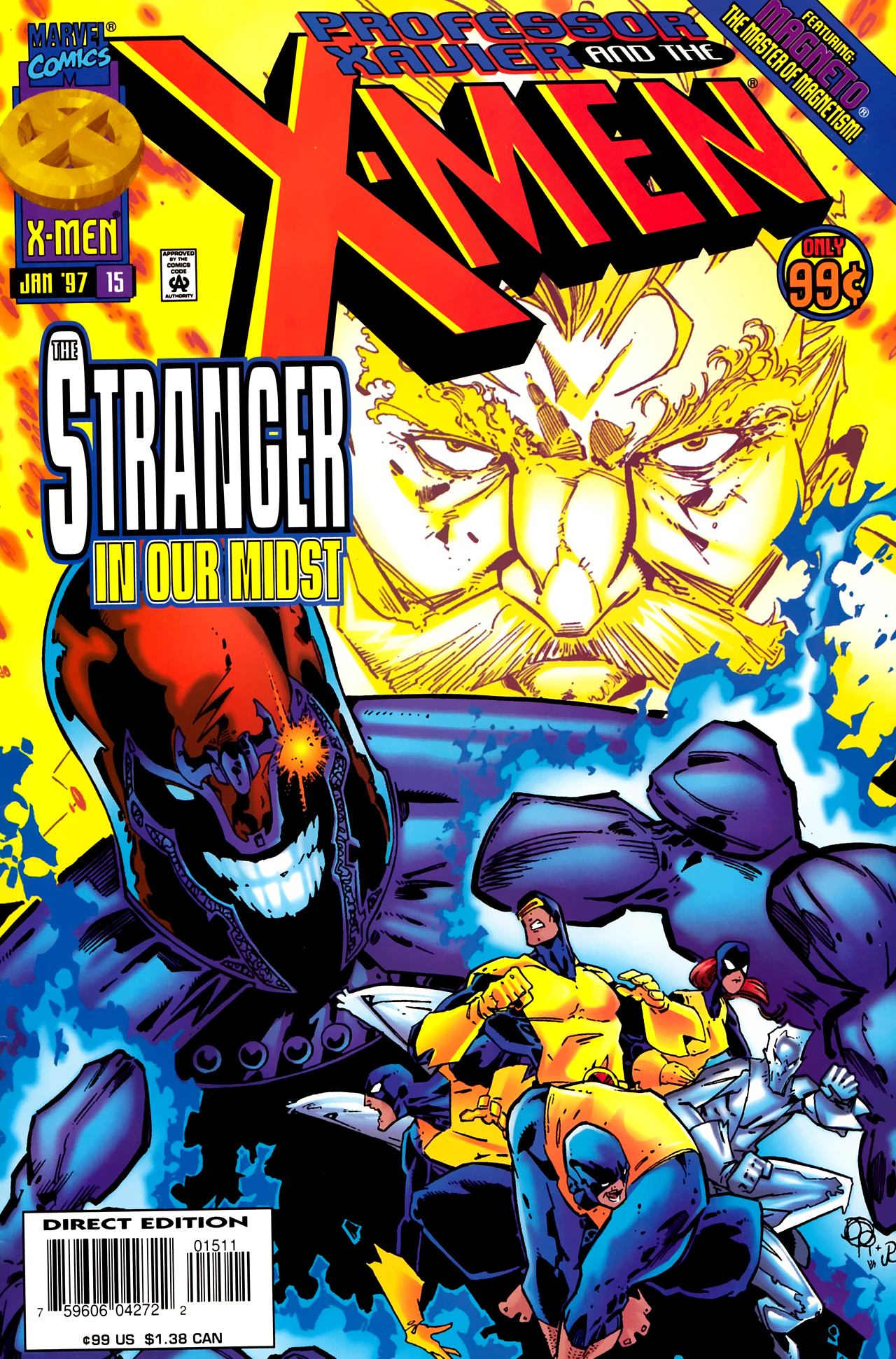 Read online Professor Xavier and the X-Men comic -  Issue #15 - 1
