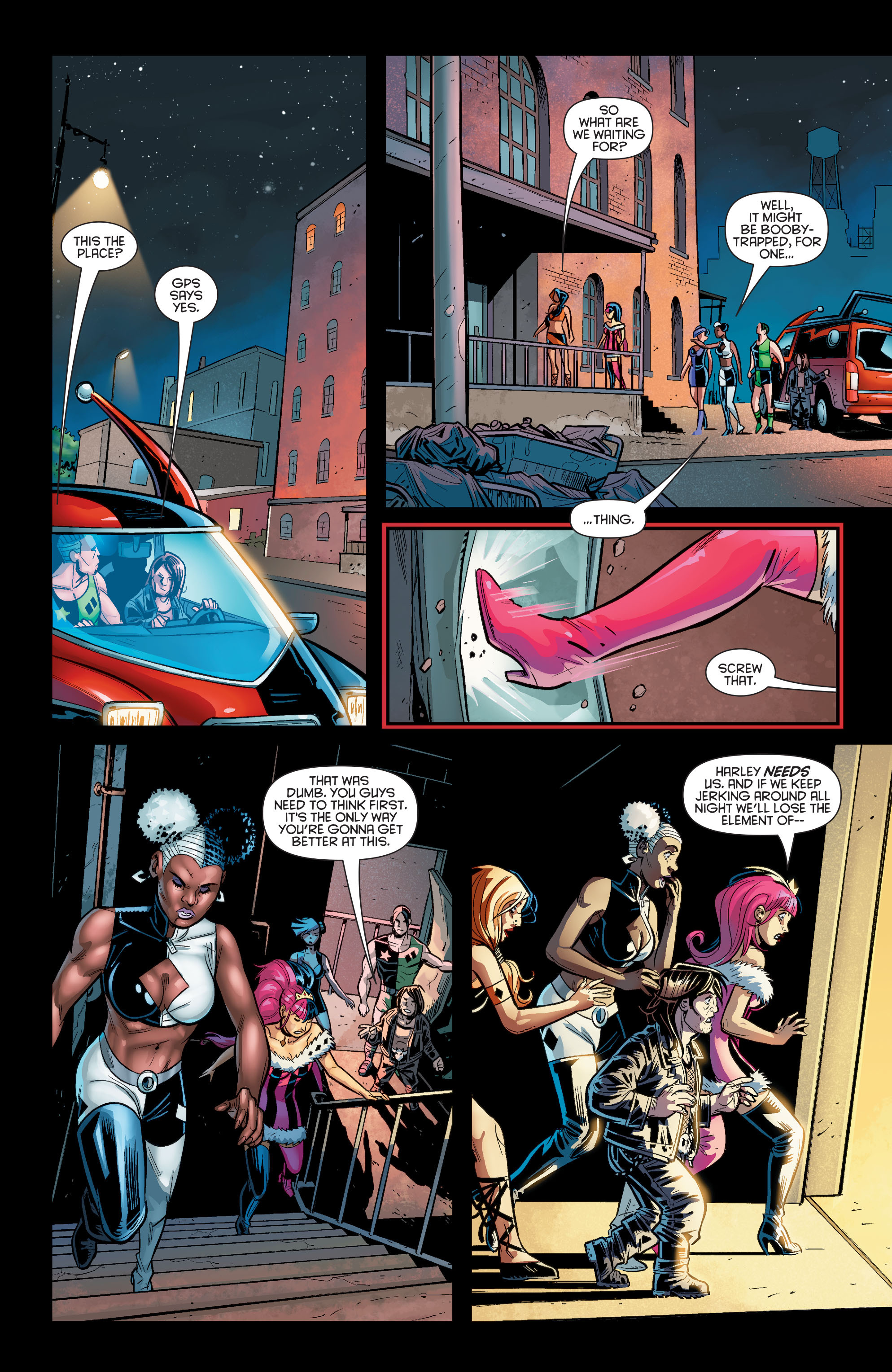 Read online Harley Quinn And Her Gang Of Harleys comic -  Issue #3 - 22