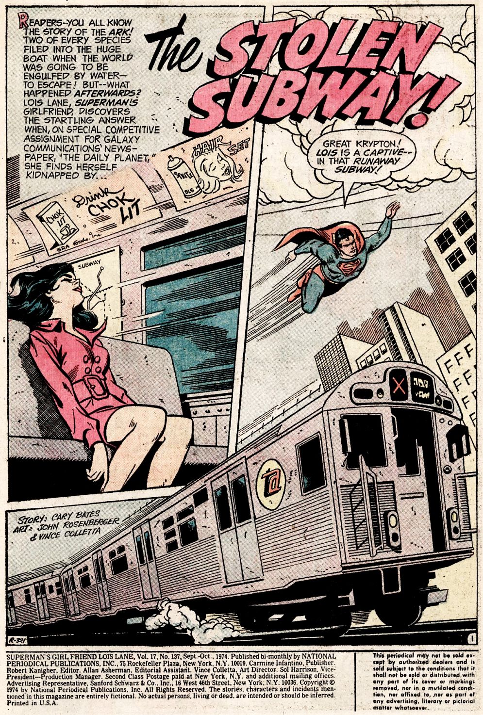 Read online Superman's Girl Friend, Lois Lane comic -  Issue #137 - 3