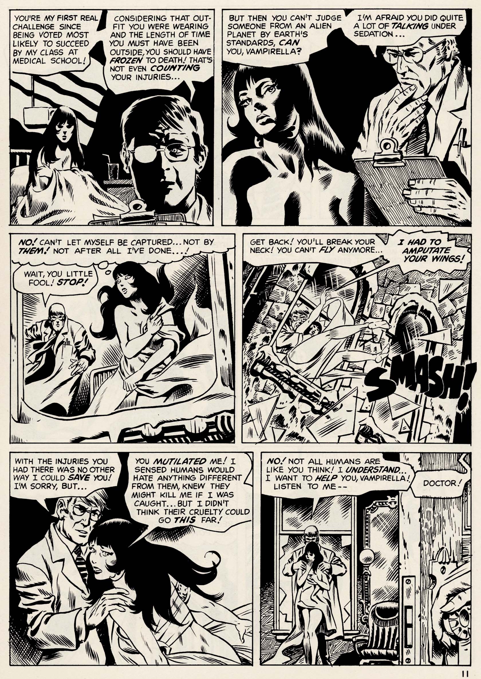 Read online Vampirella (1969) comic -  Issue #8 - 11