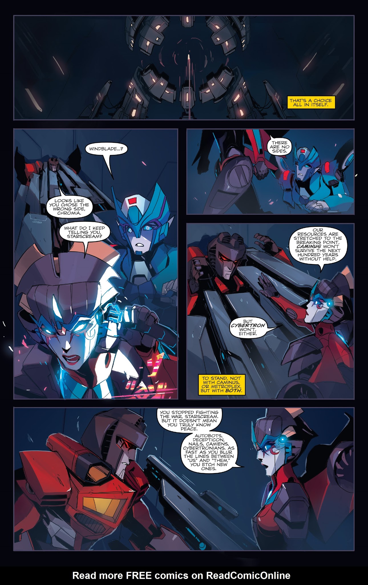 Read online The Transformers: Windblade (2018) comic -  Issue # TPB - 99