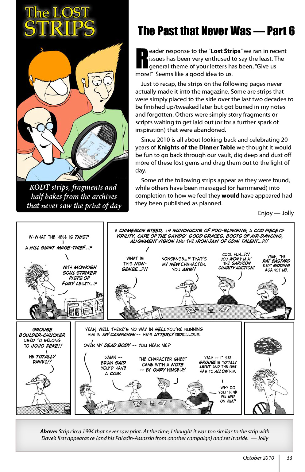 Read online Knights of the Dinner Table comic -  Issue #168 - 35