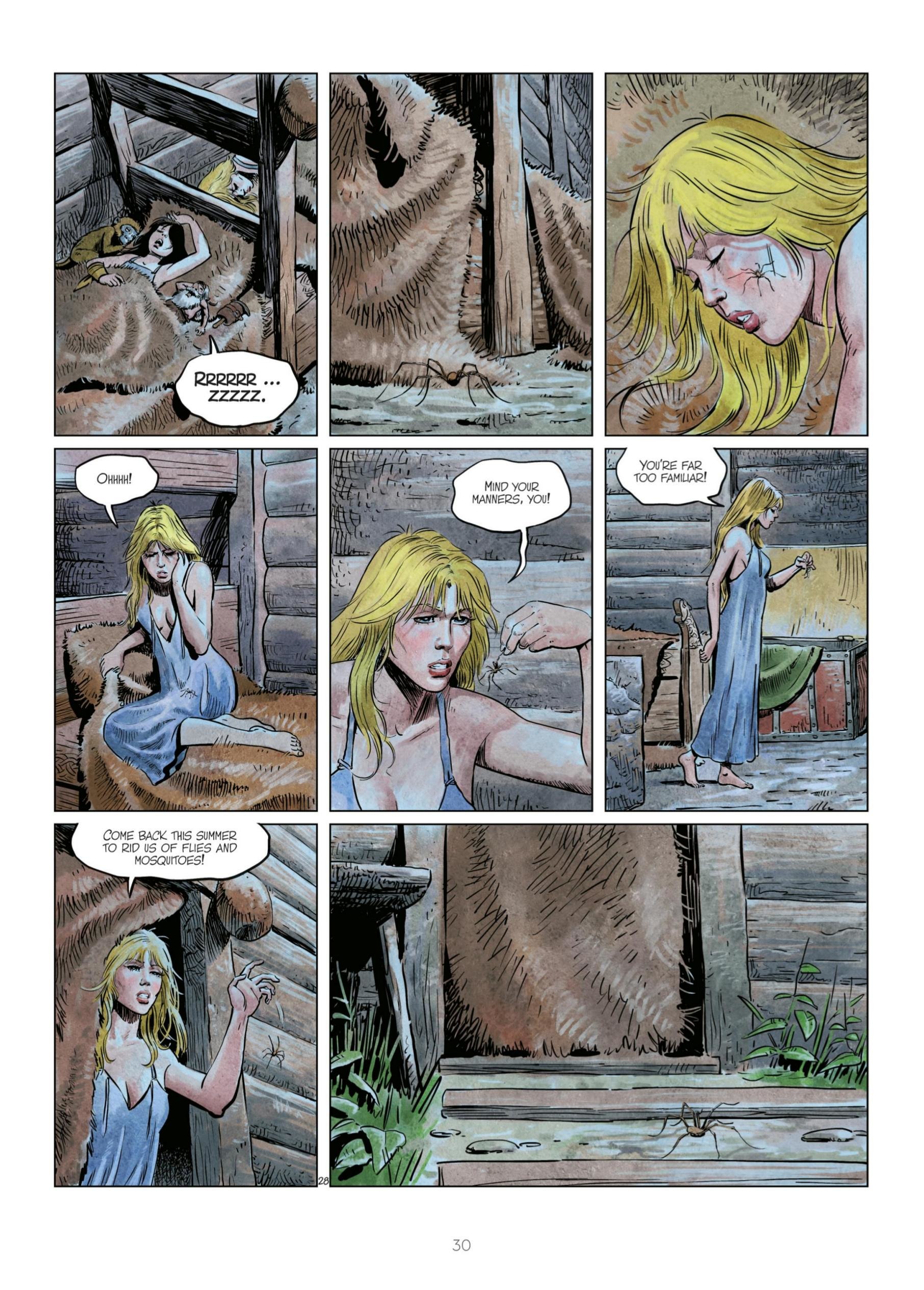 Read online The World of Thorgal: Wolfcub comic -  Issue #6 - 32