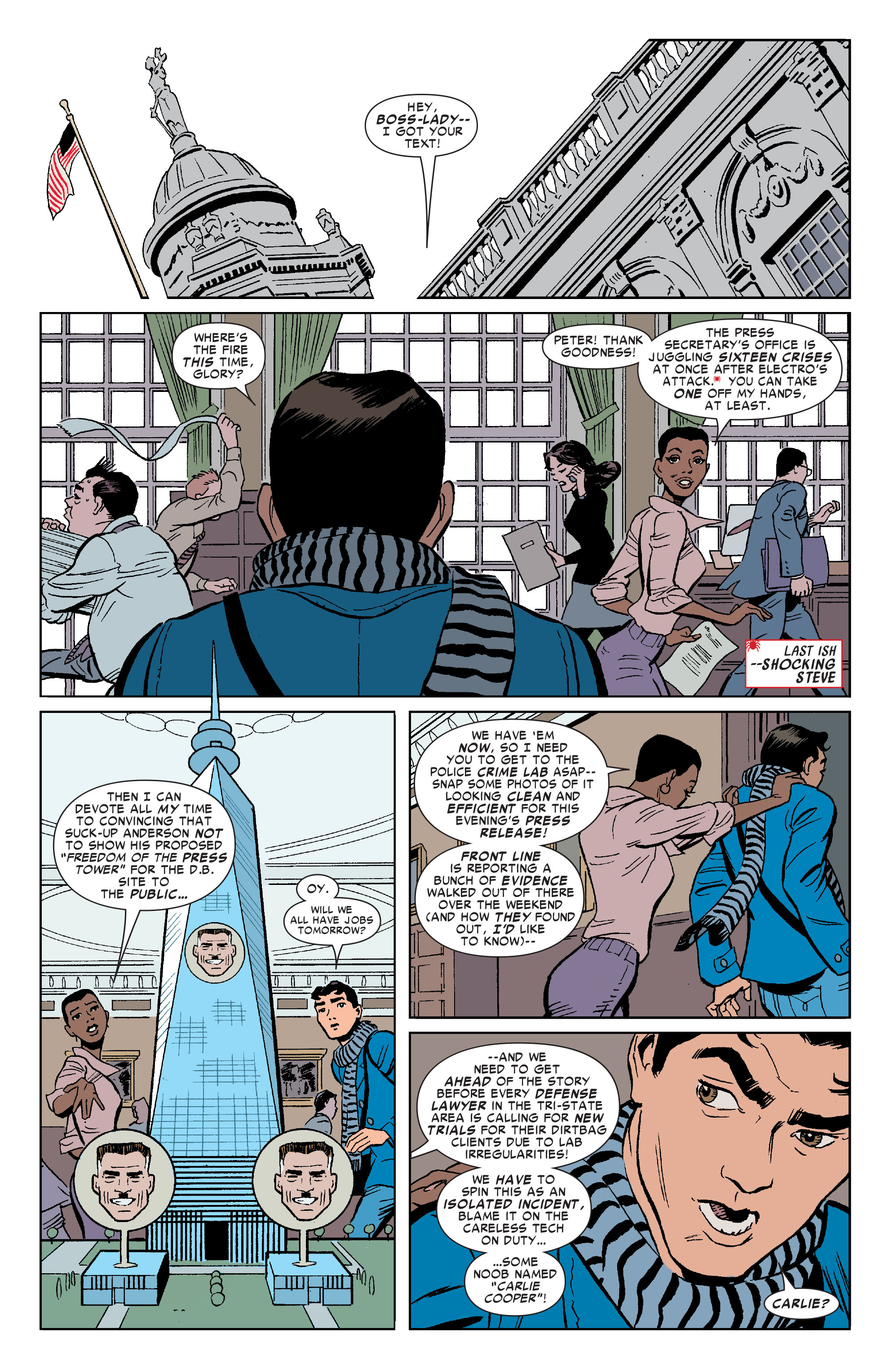 Read online The Amazing Spider-Man (1963) comic -  Issue #615 - 6