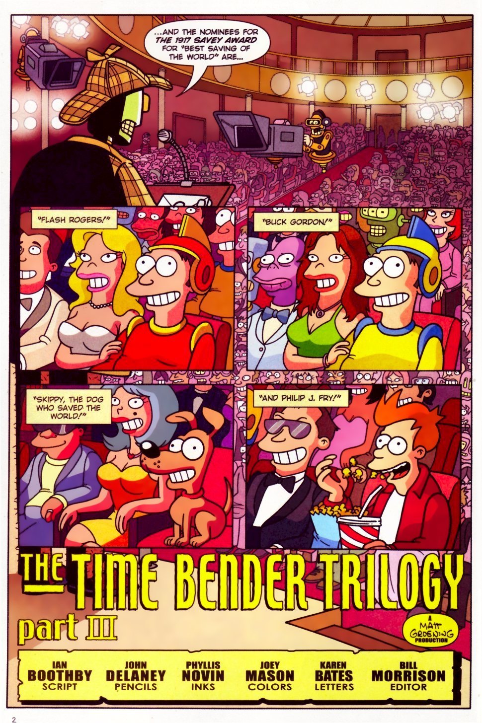 Read online Futurama Comics comic -  Issue #19a - 3