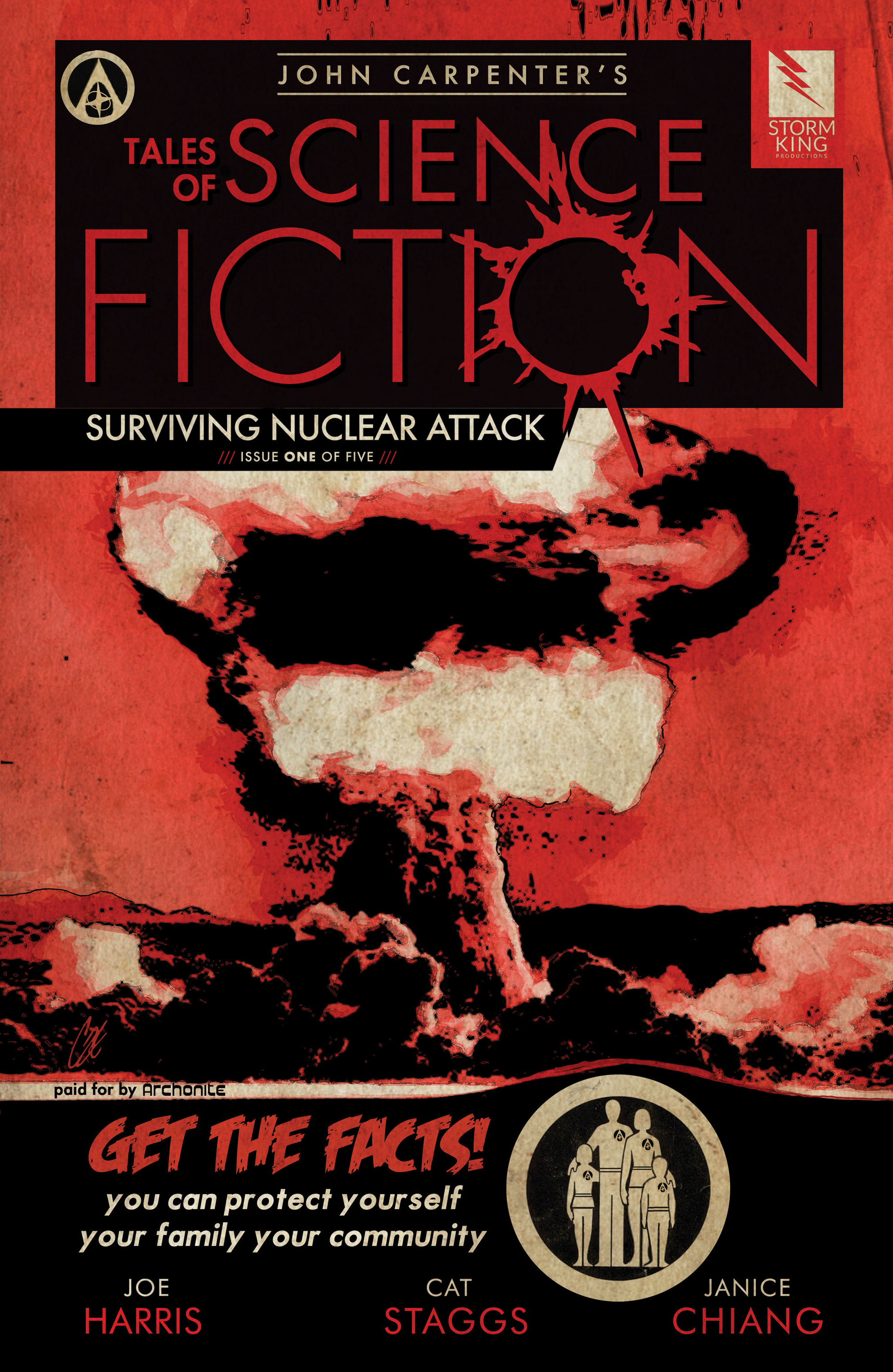 Read online John Carpenter's Tales of Science Fiction: Surviving Nuclear Attack comic -  Issue #1 - 1
