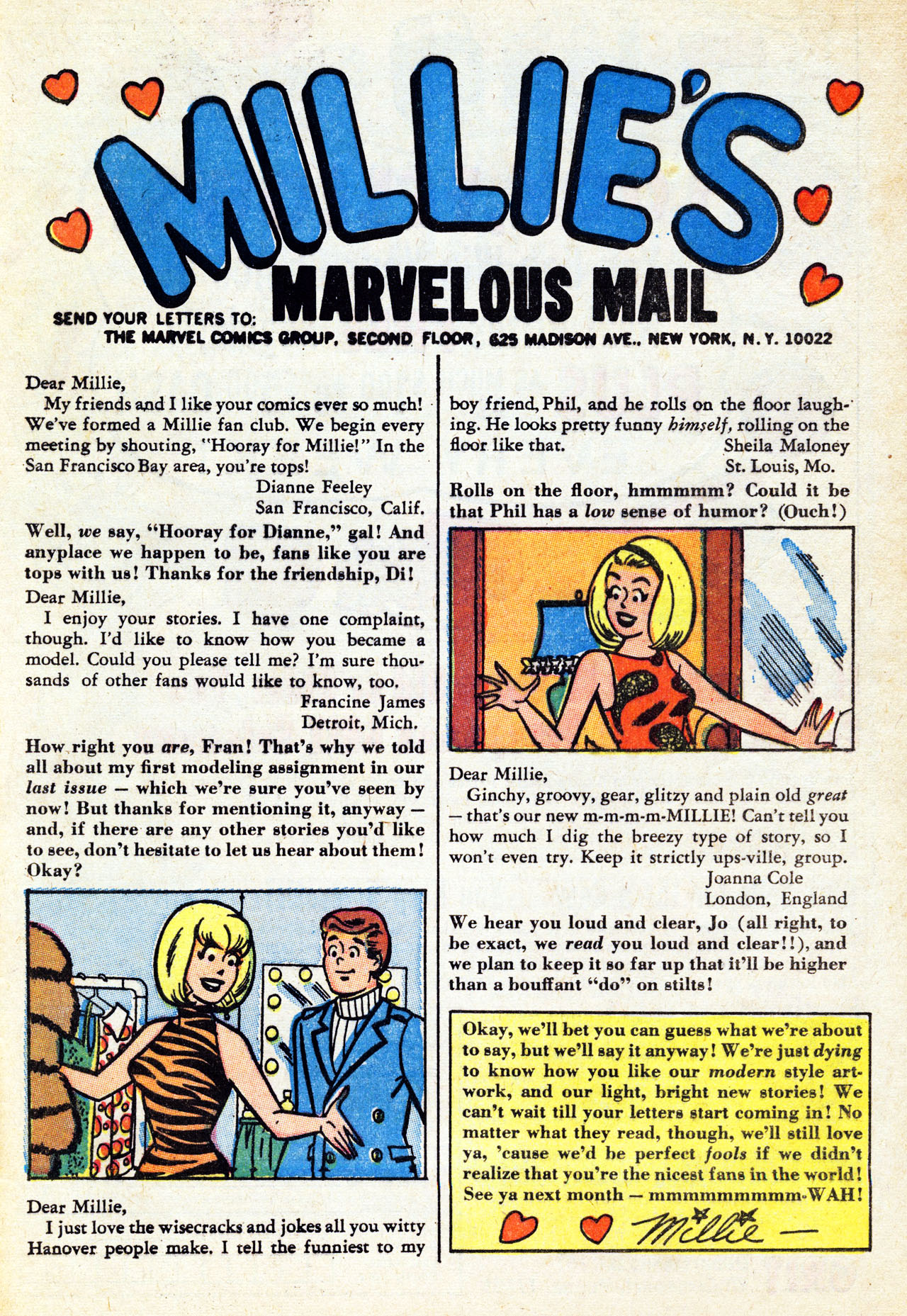 Read online Millie the Model comic -  Issue #155 - 32