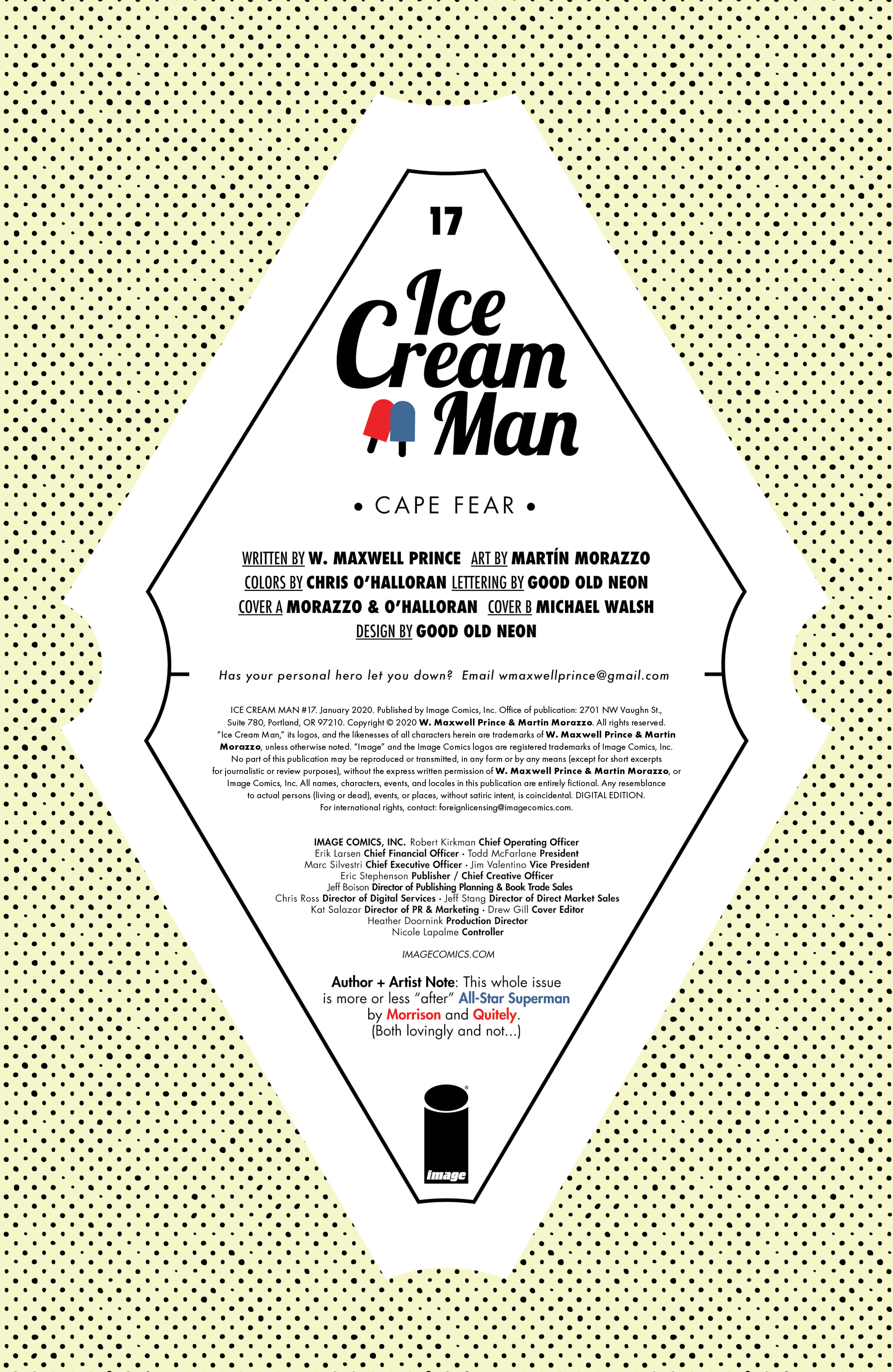 Read online Ice Cream Man comic -  Issue #17 - 2