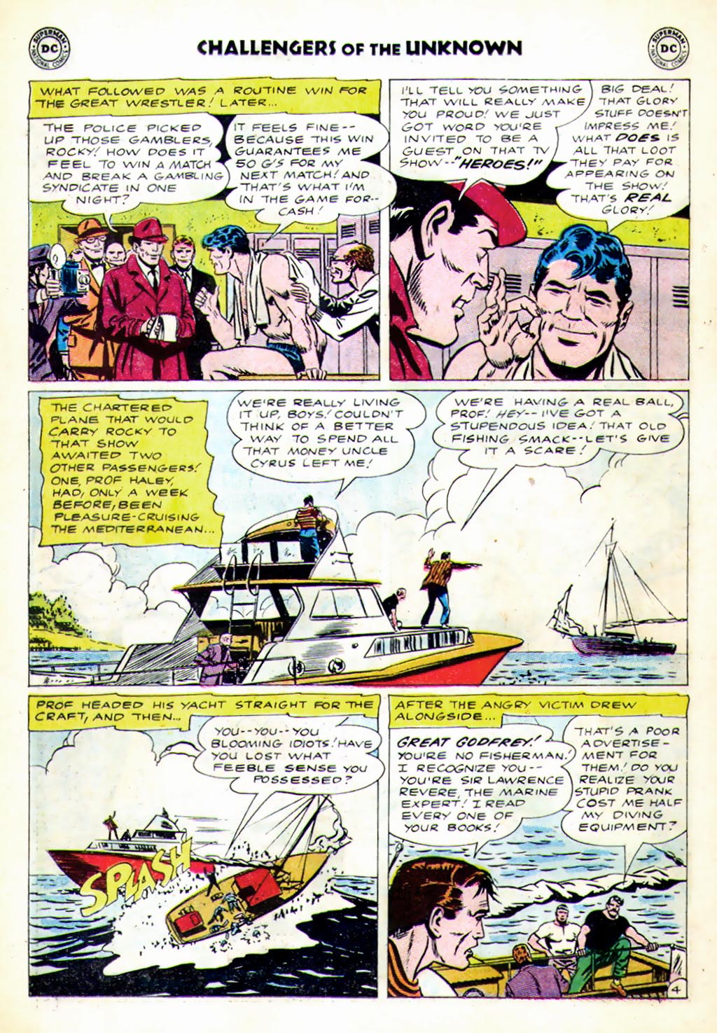 Read online Challengers of the Unknown (1958) comic -  Issue #31 - 6