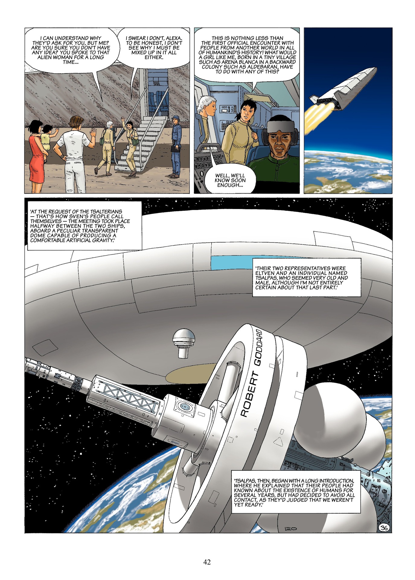 Read online Antares comic -  Issue #6 - 44