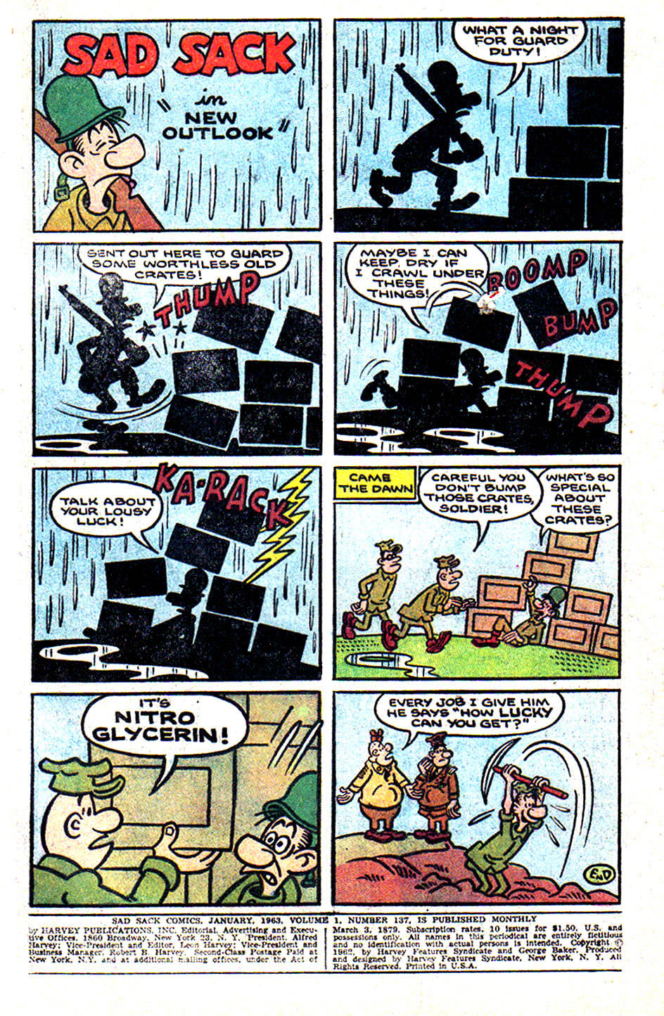 Read online Sad Sack comic -  Issue #137 - 3