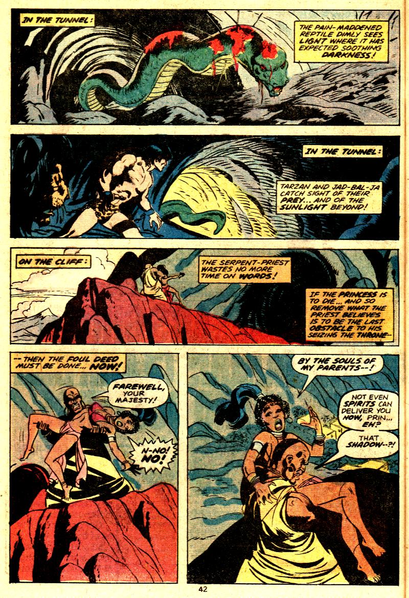 Read online Tarzan (1977) comic -  Issue # _Annual 2 - 32