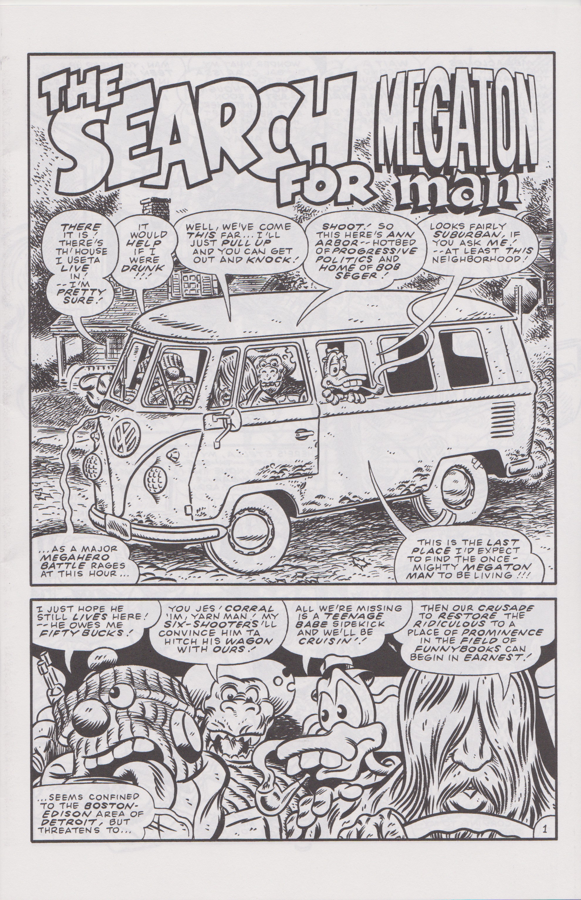 Read online Don Simpson's Bizarre Heroes comic -  Issue #11 - 3