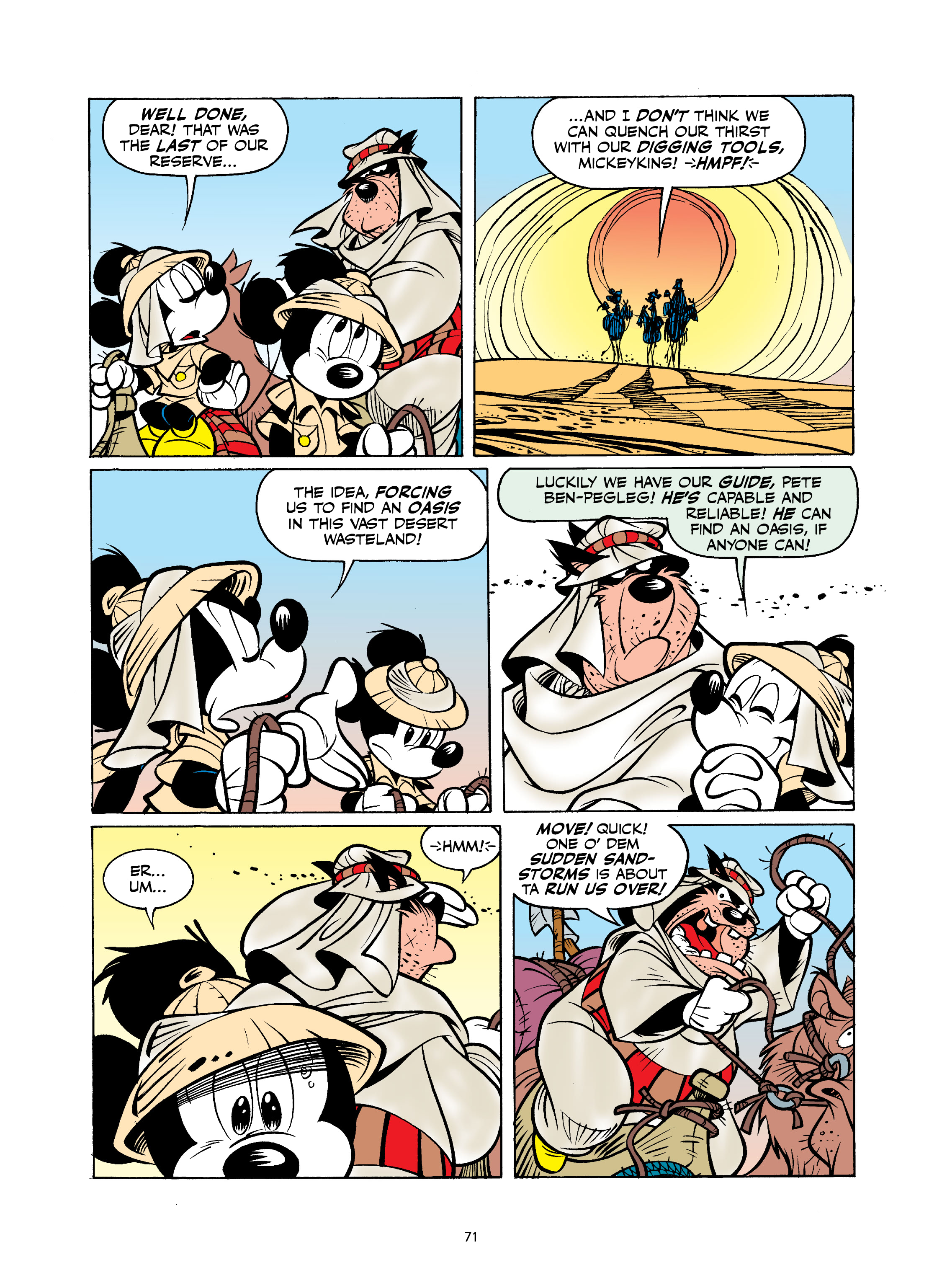 Read online Walt Disney's Mickey and Donald: "For Whom the Doorbell Tolls" and Other Tales Inspired by Hemingway comic -  Issue # TPB (Part 1) - 72