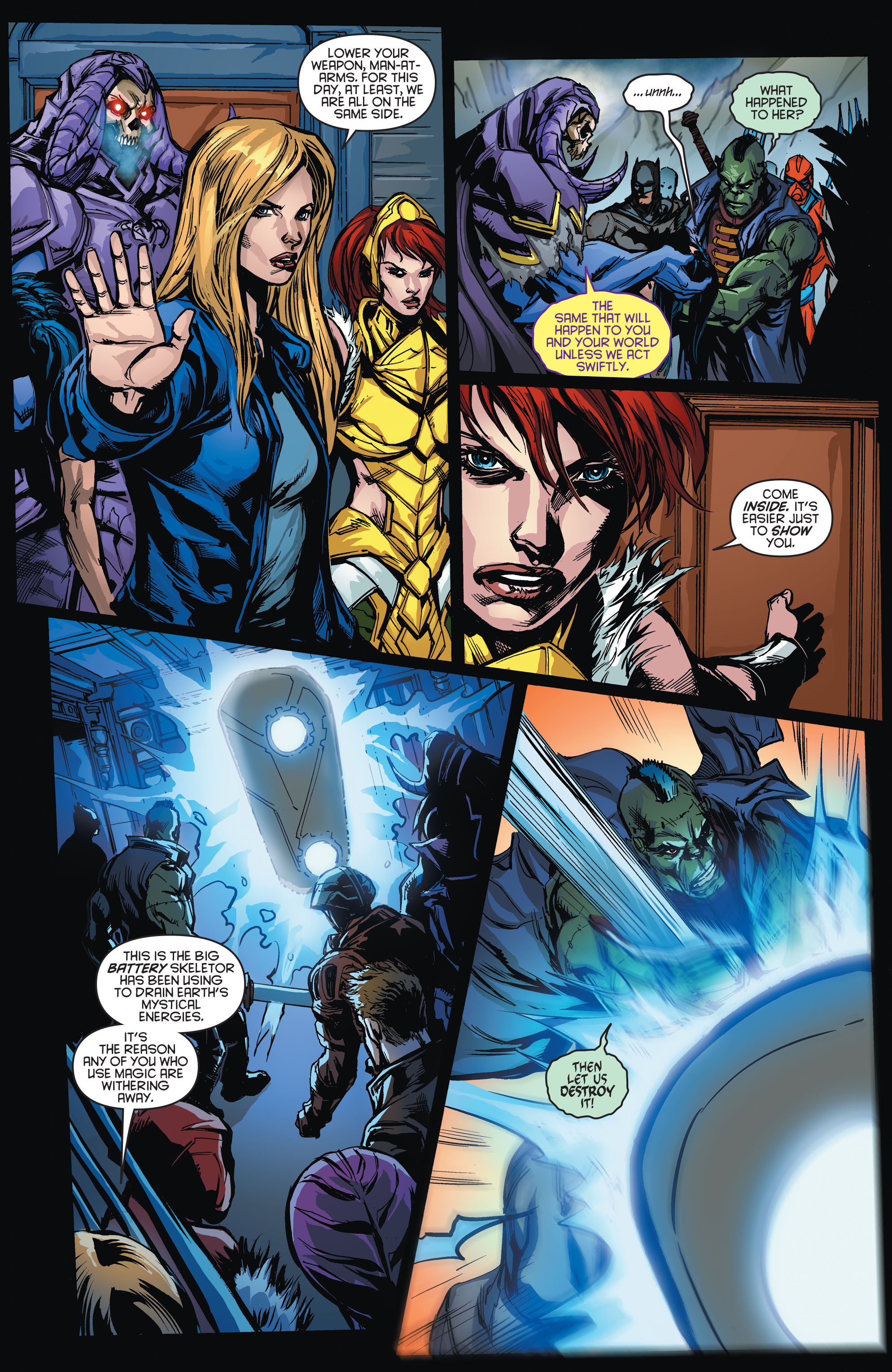 Read online DC Universe vs. The Masters of the Universe comic -  Issue #5 - 18