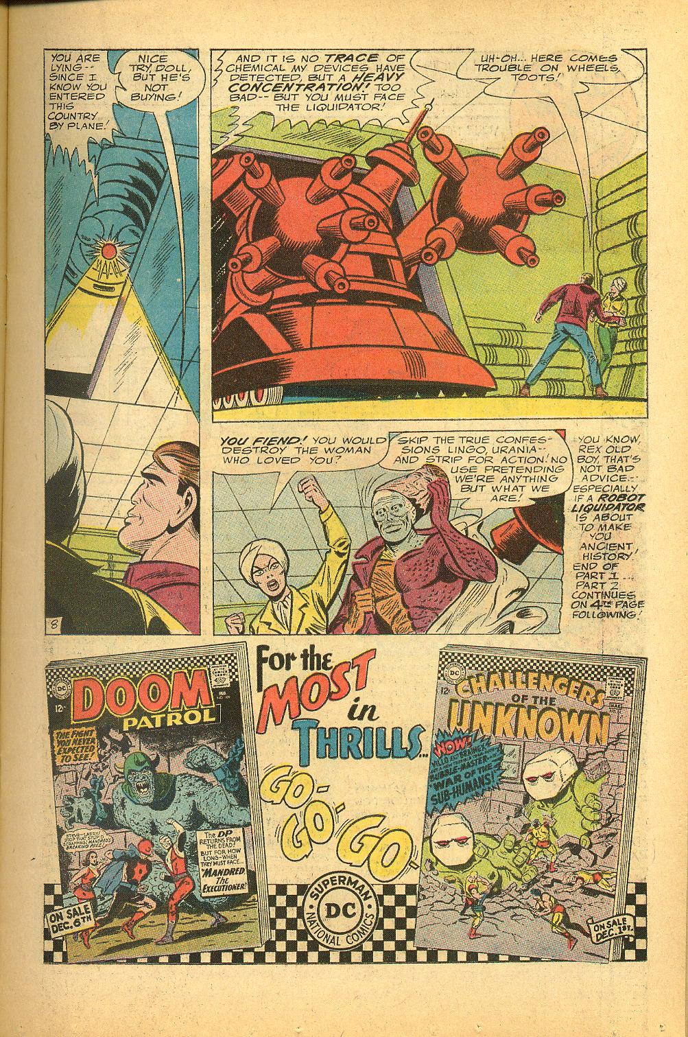 Read online Metamorpho comic -  Issue #10 - 11