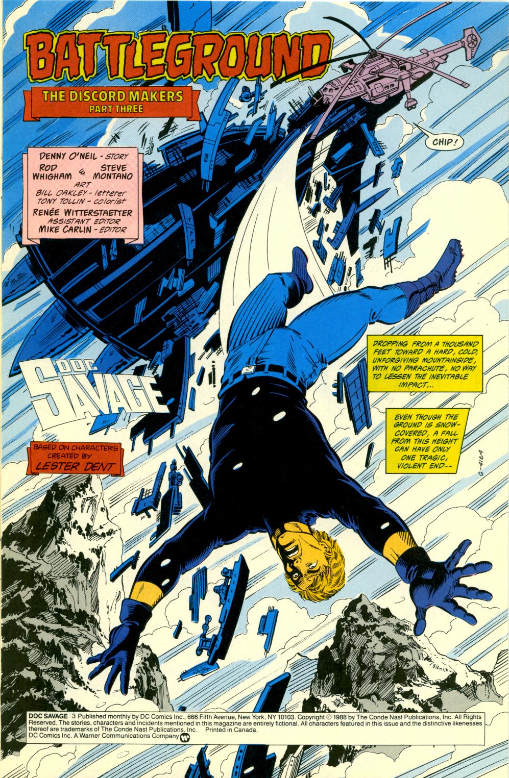 Read online Doc Savage (1988) comic -  Issue #3 - 3