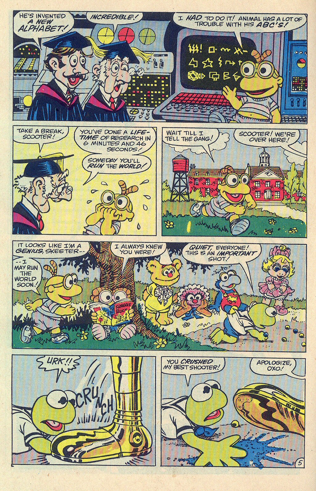 Read online Muppet Babies comic -  Issue #6 - 8