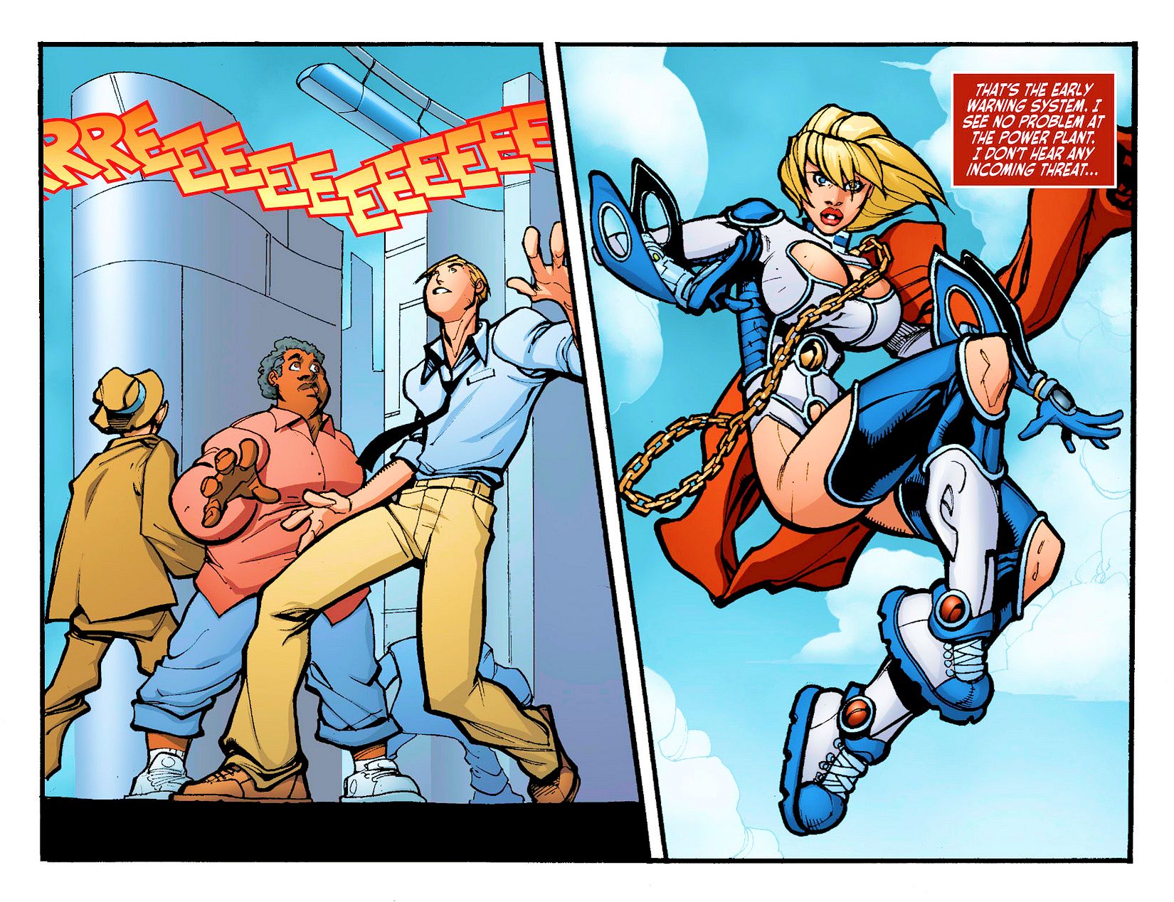 Read online Ame-Comi: Power Girl comic -  Issue #1 - 16