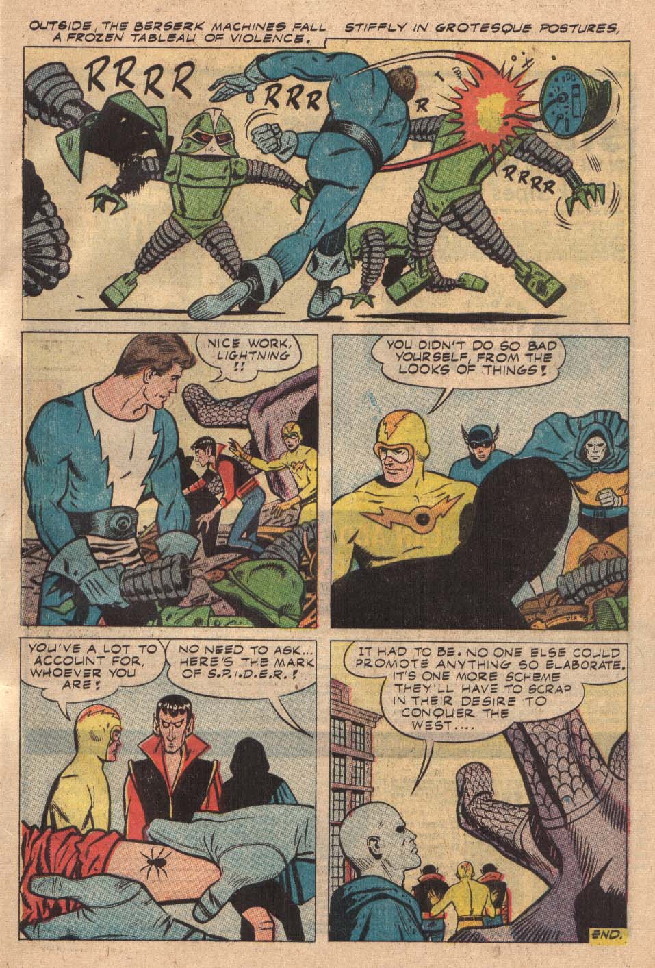 Read online T.H.U.N.D.E.R. Agents (1965) comic -  Issue #14 - 56