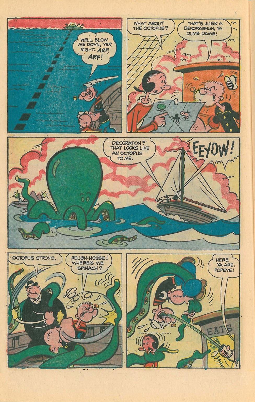 Read online Popeye (1948) comic -  Issue #122 - 10
