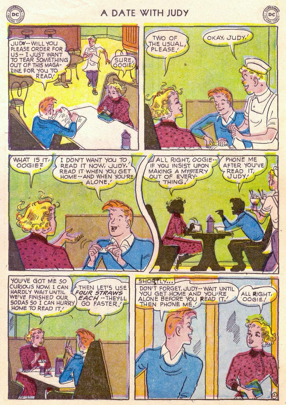 Read online A Date with Judy comic -  Issue #28 - 19