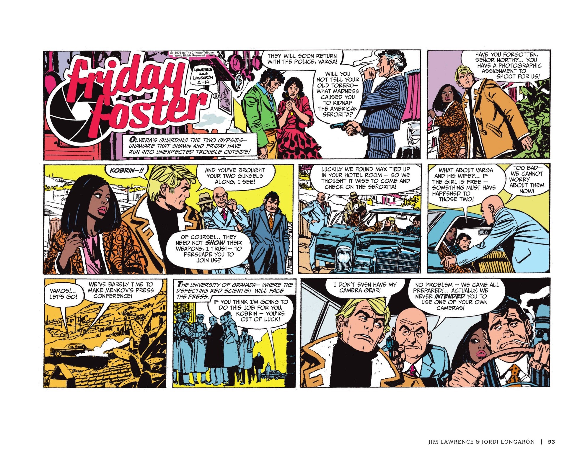 Read online Friday Foster: The Sunday Strips comic -  Issue # TPB (Part 1) - 94