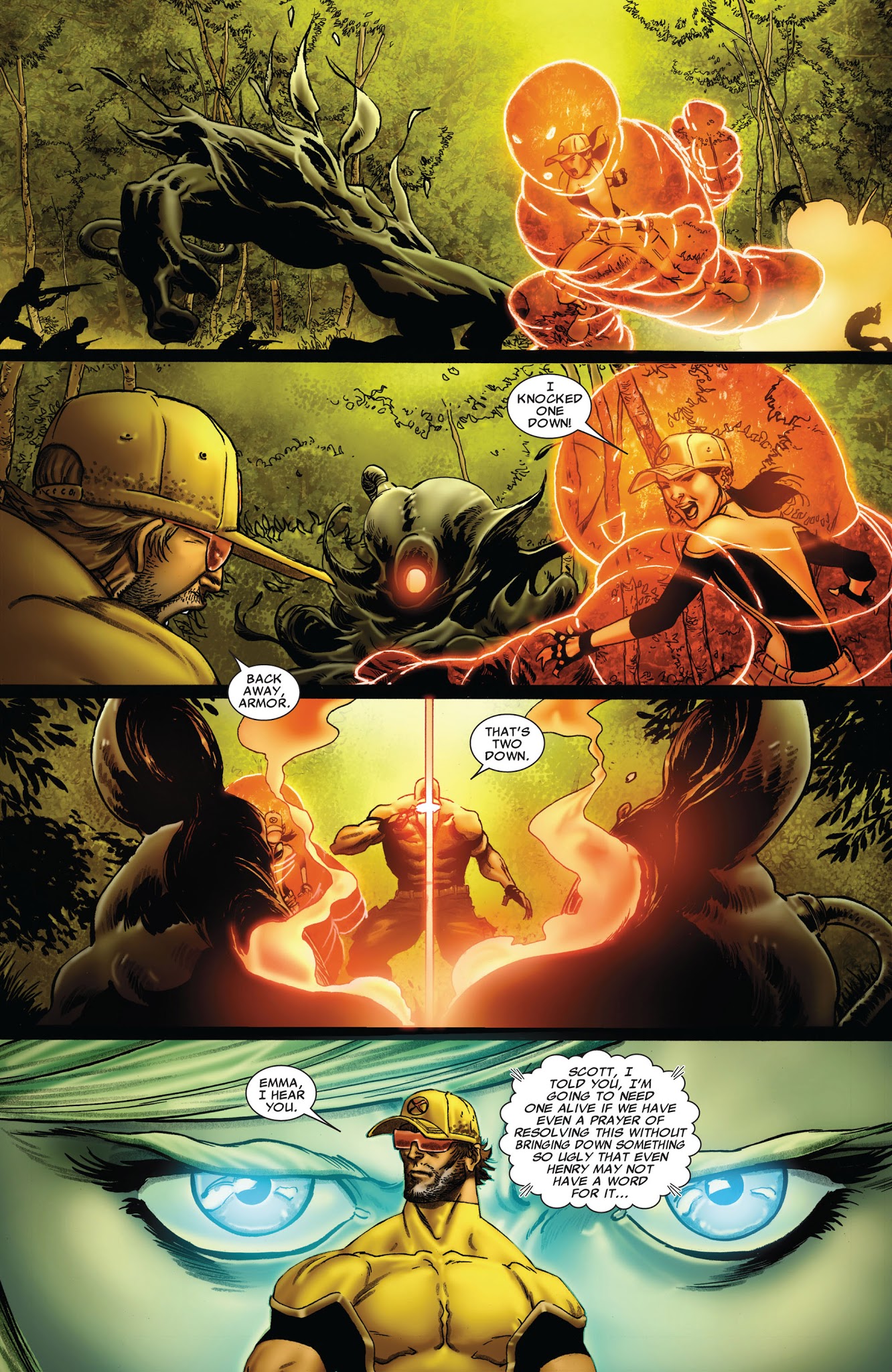 Read online Astonishing X-Men: Xenogenesis comic -  Issue #5 - 6