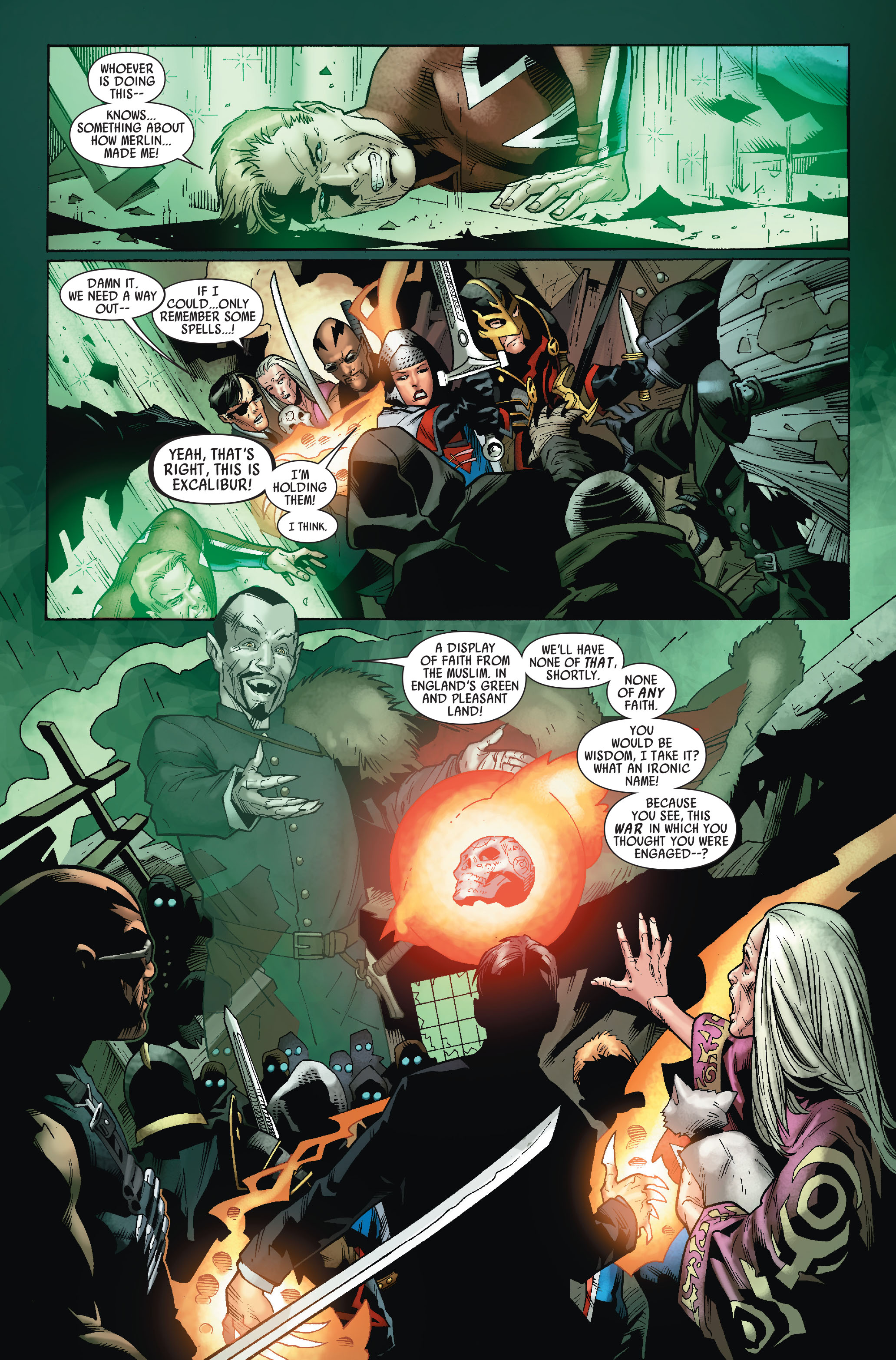 Read online Captain Britain and MI13 comic -  Issue #12 - 22