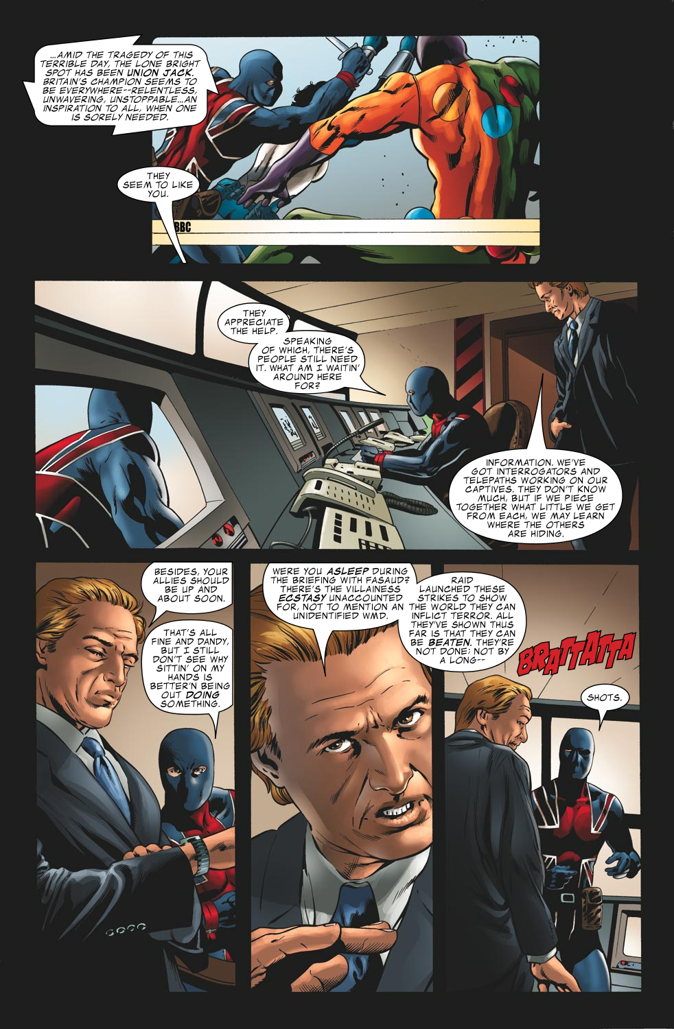 Read online Union Jack (2006) comic -  Issue #3 - 13