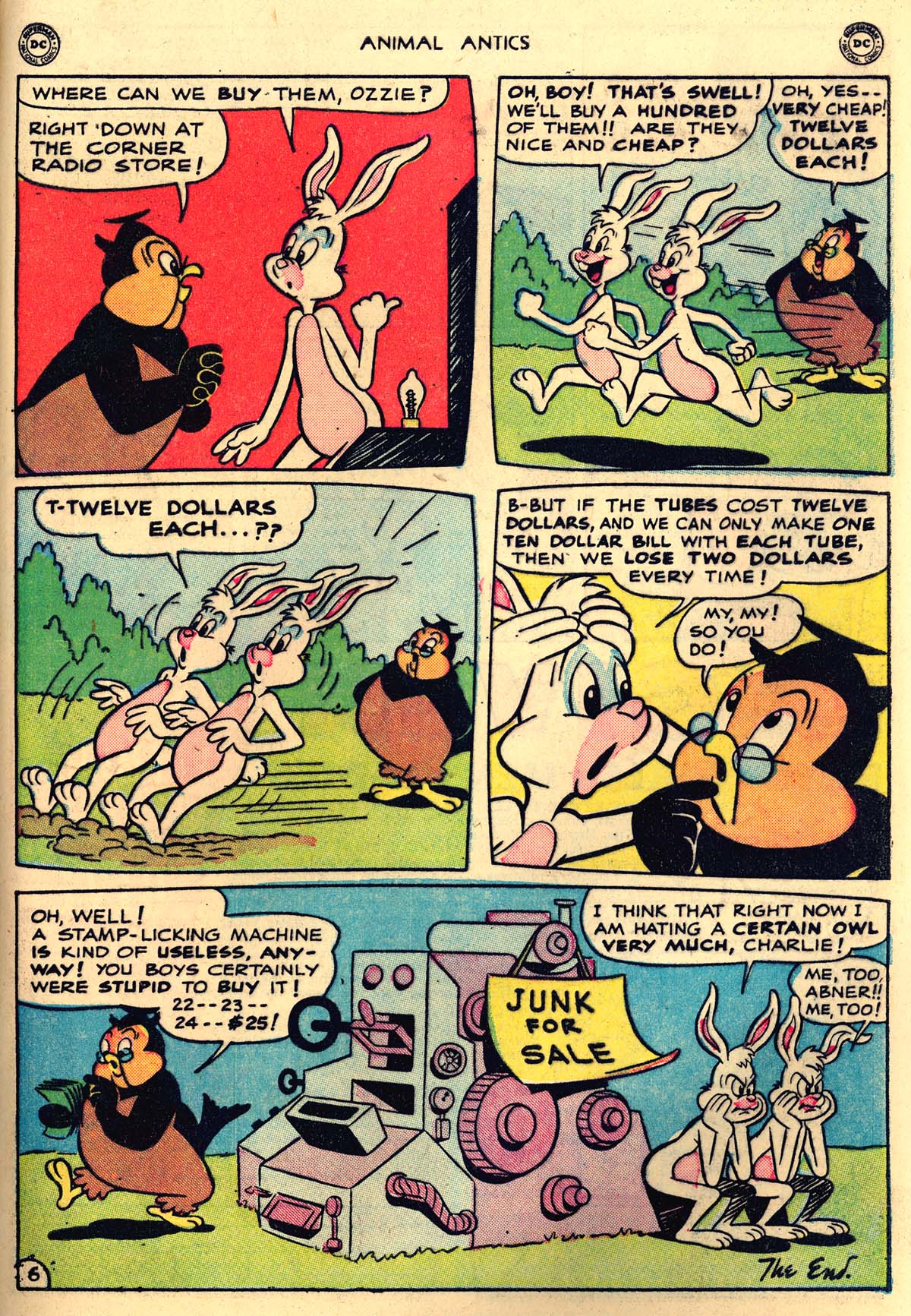 Read online Animal Antics comic -  Issue #24 - 49