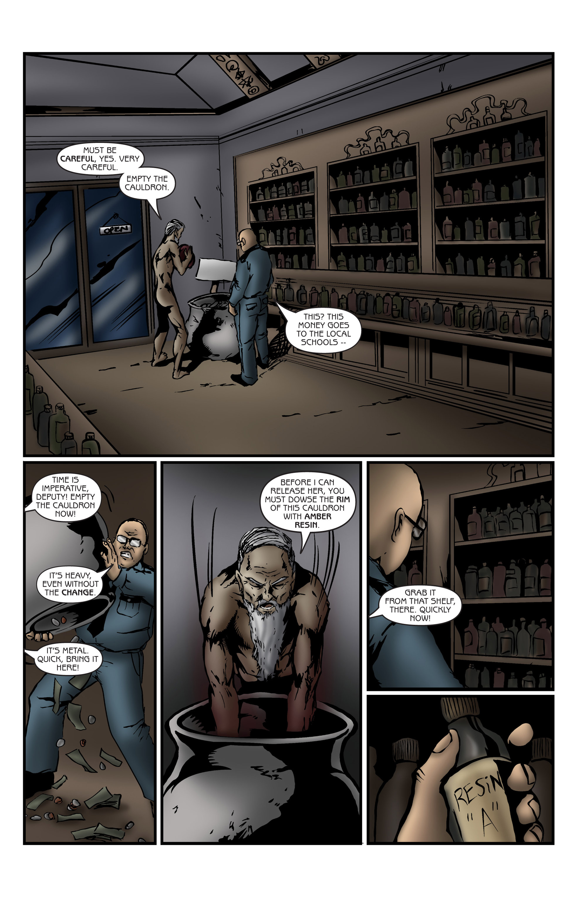 Read online Where the Witches Lurk comic -  Issue #6 - 7