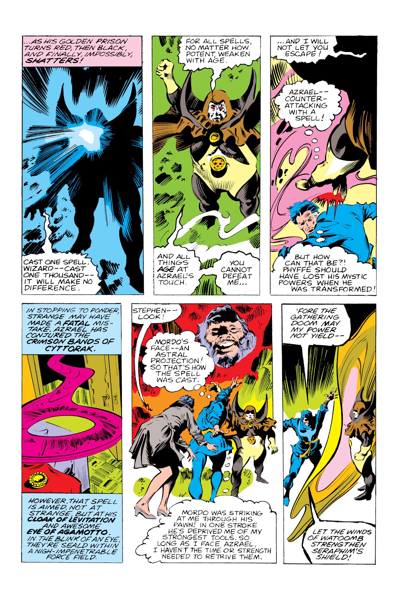 Read online Marvel Masterworks: Doctor Strange comic -  Issue # TPB 8 (Part 1) - 57