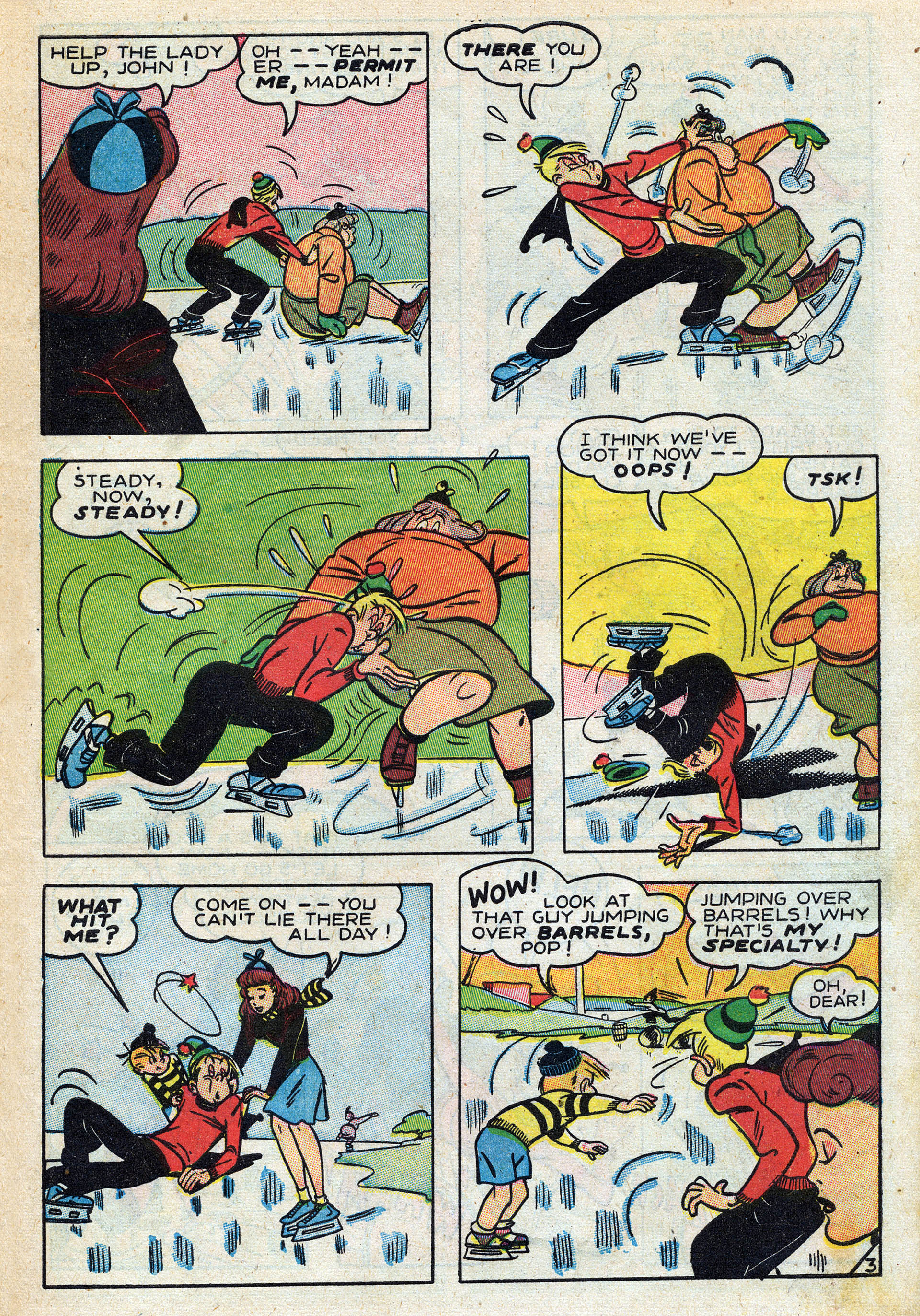 Read online Margie Comics comic -  Issue #36 - 39