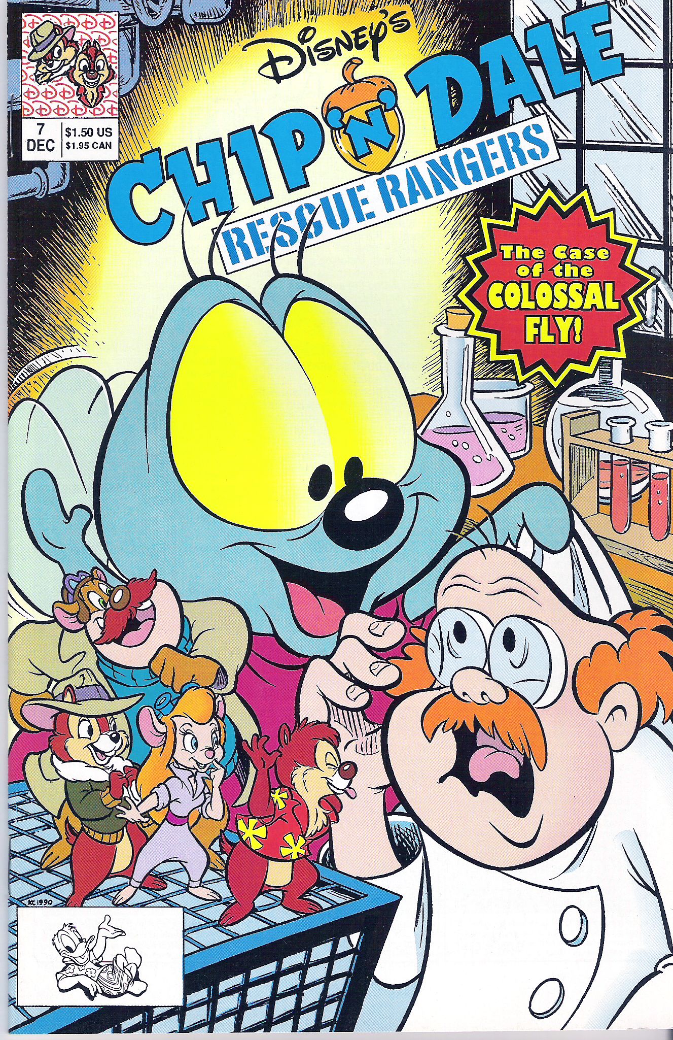 Read online Disney's Chip 'N Dale Rescue Rangers comic -  Issue #7 - 1