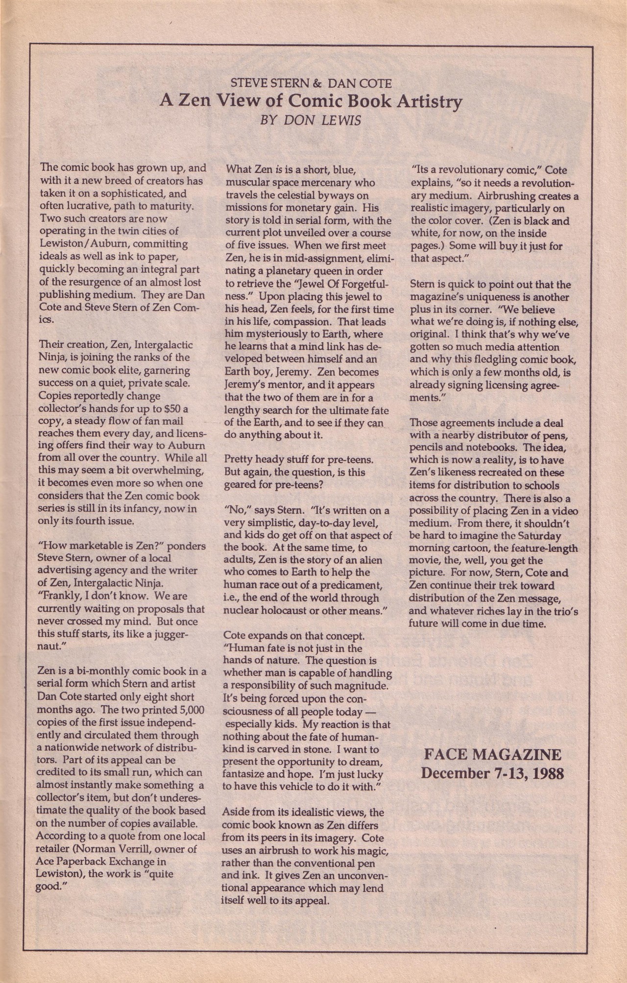 Read online Zen Intergalactic Ninja comic -  Issue #2 - 31