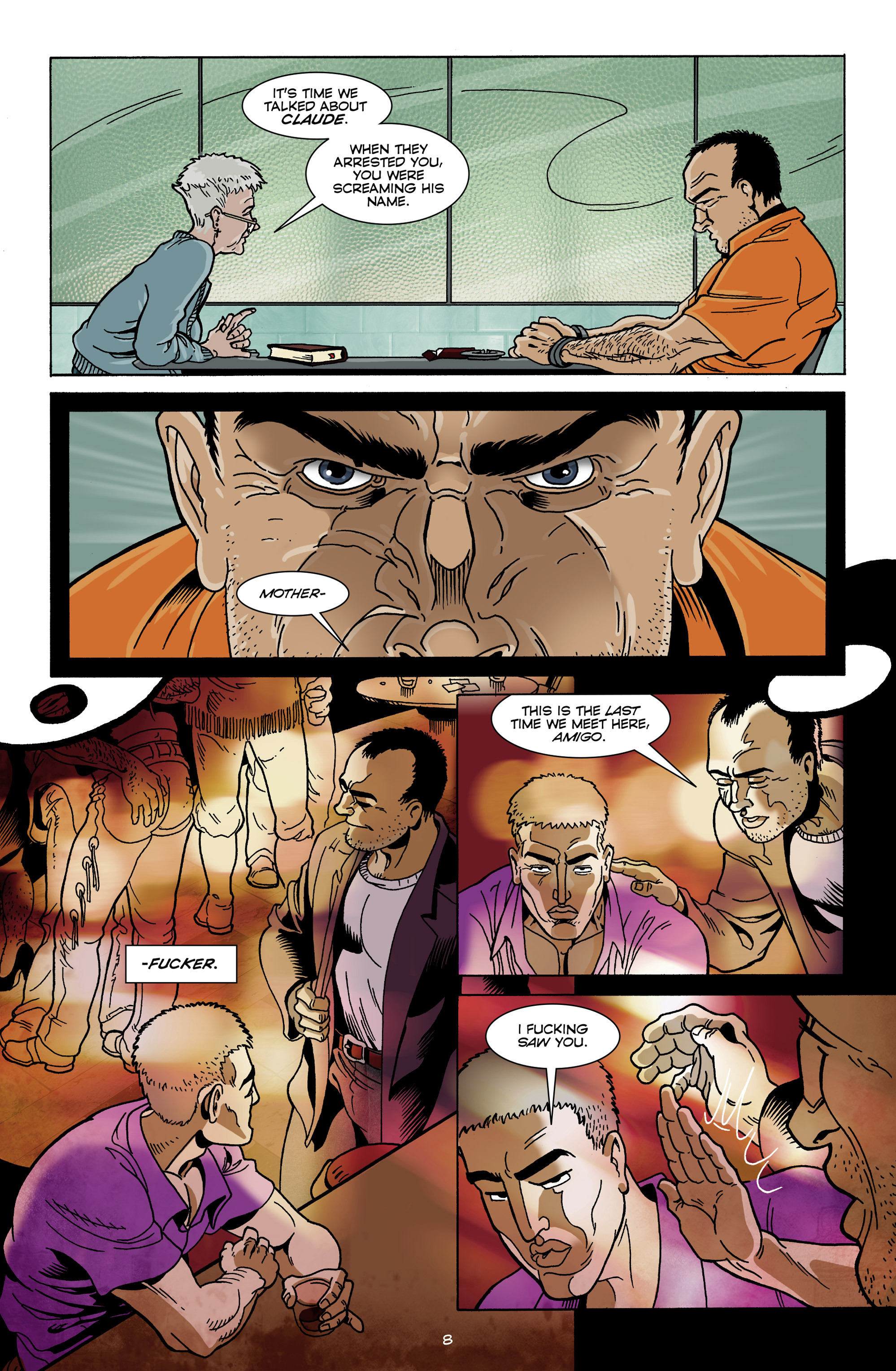 Read online Unmasked comic -  Issue #3 - 10