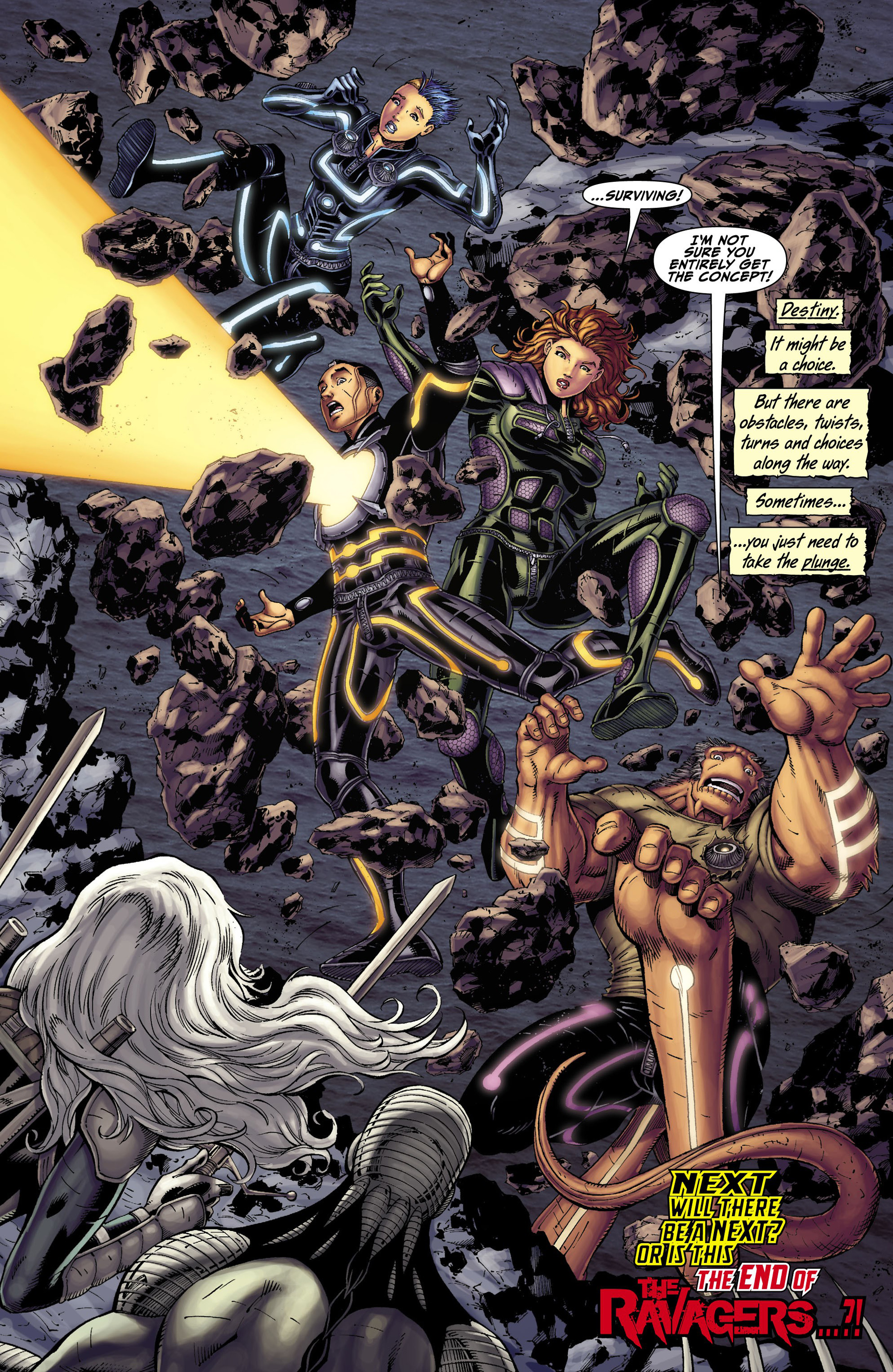 Read online The Ravagers comic -  Issue #1 - 21