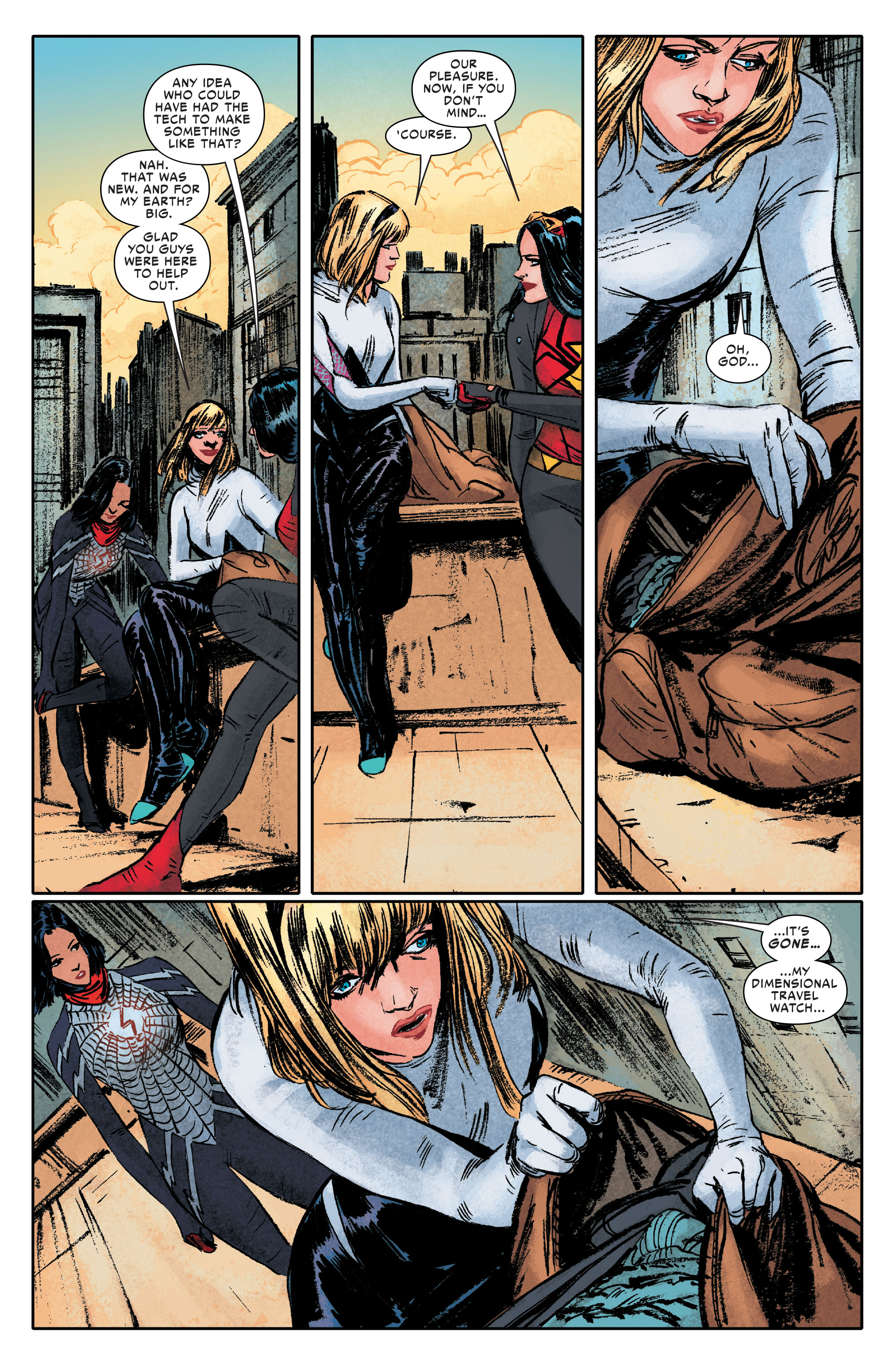 Read online Silk: Out of the Spider-Verse comic -  Issue # TPB 2 (Part 2) - 48