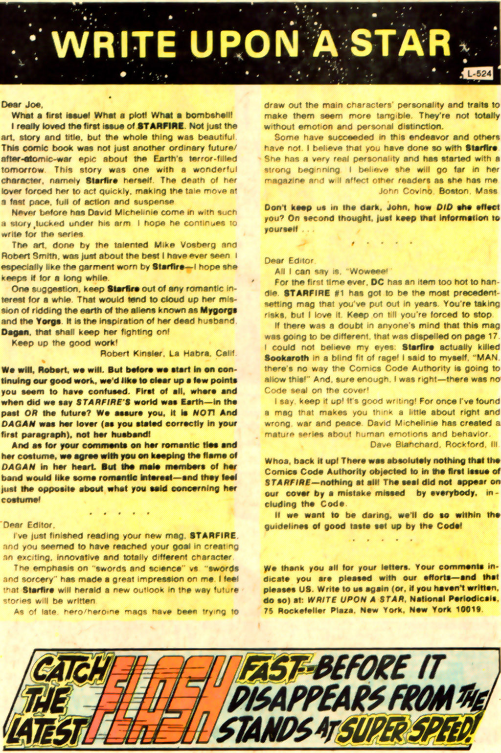 Read online Starfire (1976) comic -  Issue #3 - 19