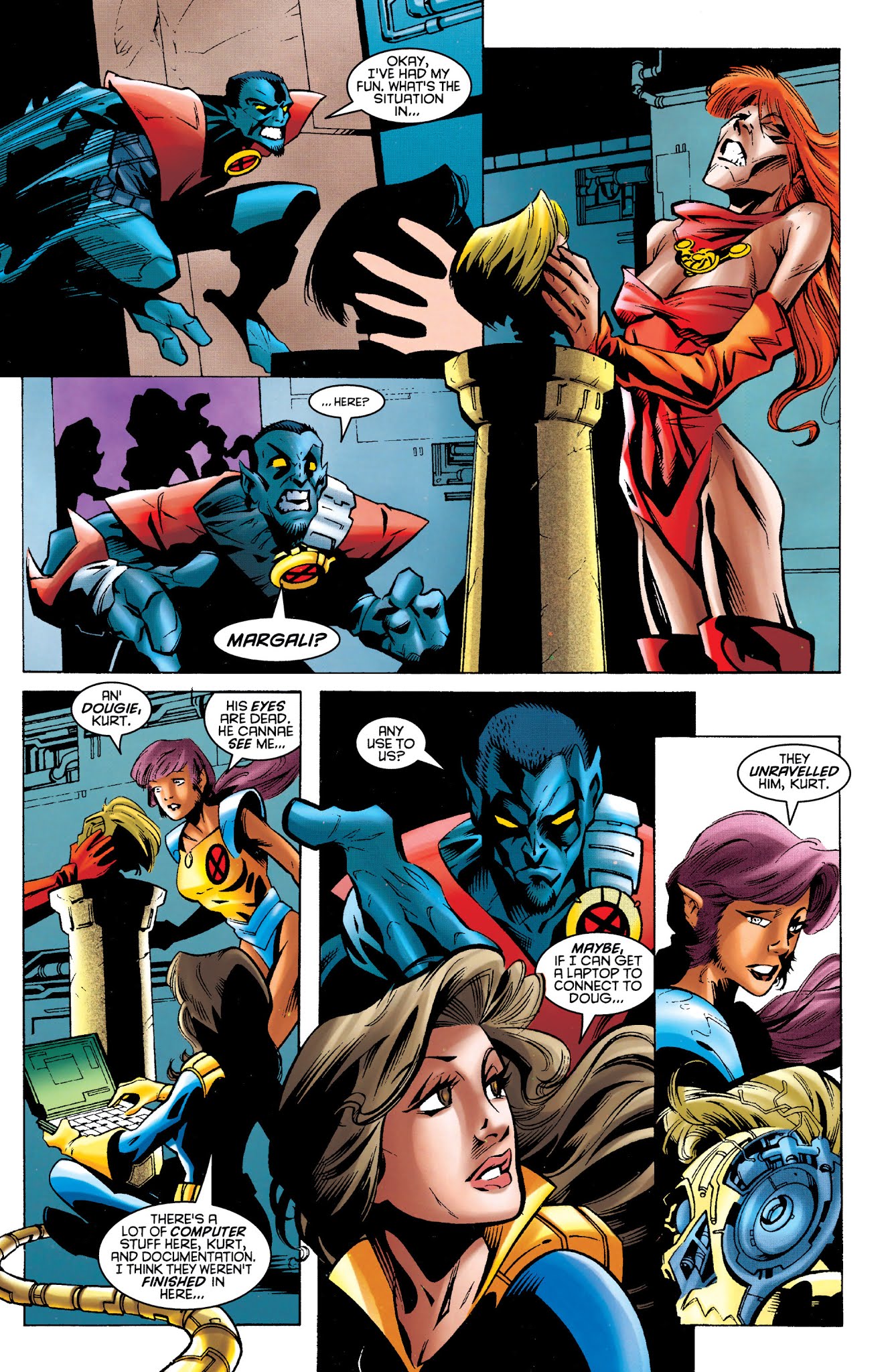 Read online Excalibur Visionaries: Warren Ellis comic -  Issue # TPB 3 (Part 2) - 21