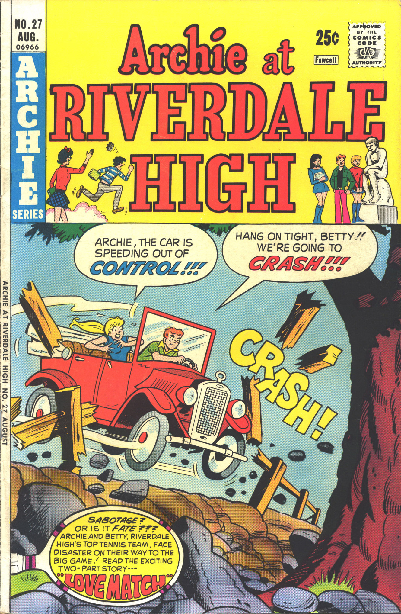 Read online Archie at Riverdale High (1972) comic -  Issue #27 - 1