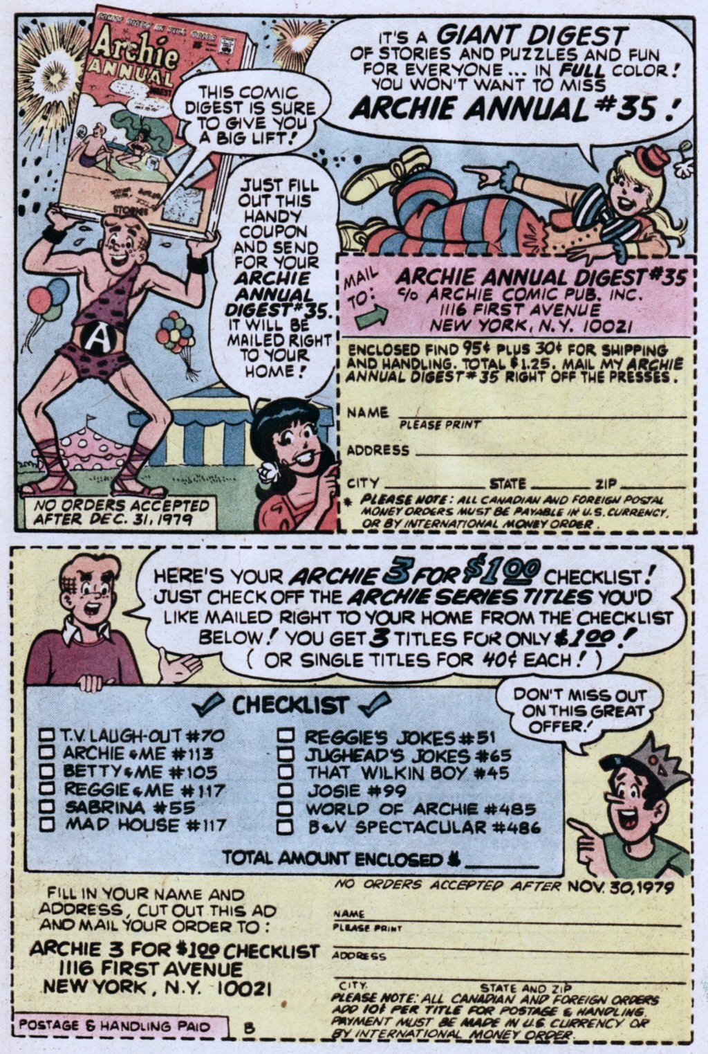 Read online Archie (1960) comic -  Issue #283 - 33