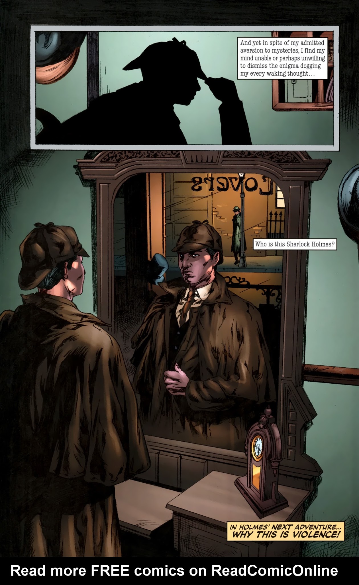 Read online Sherlock Holmes: Year One comic -  Issue #1 - 27