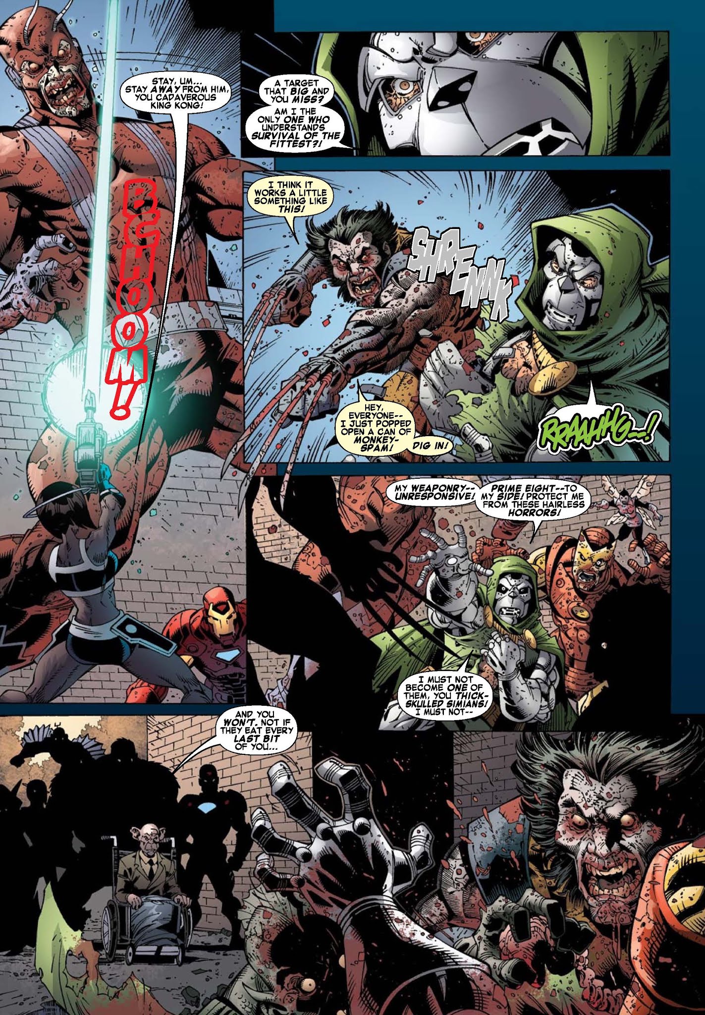 Read online Marvel Apes: Prime Eight comic -  Issue #2 - 11