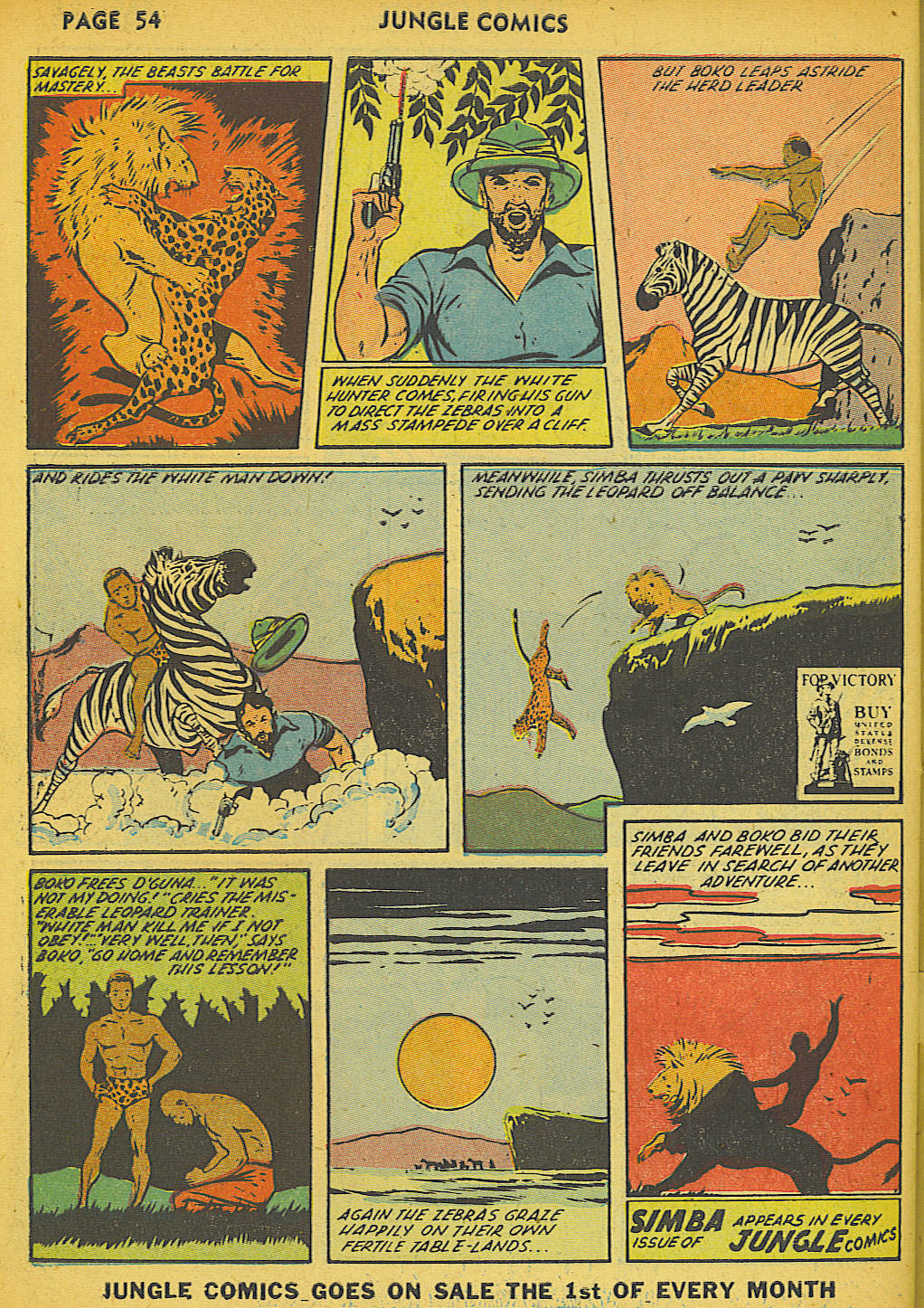 Read online Jungle Comics comic -  Issue #36 - 57