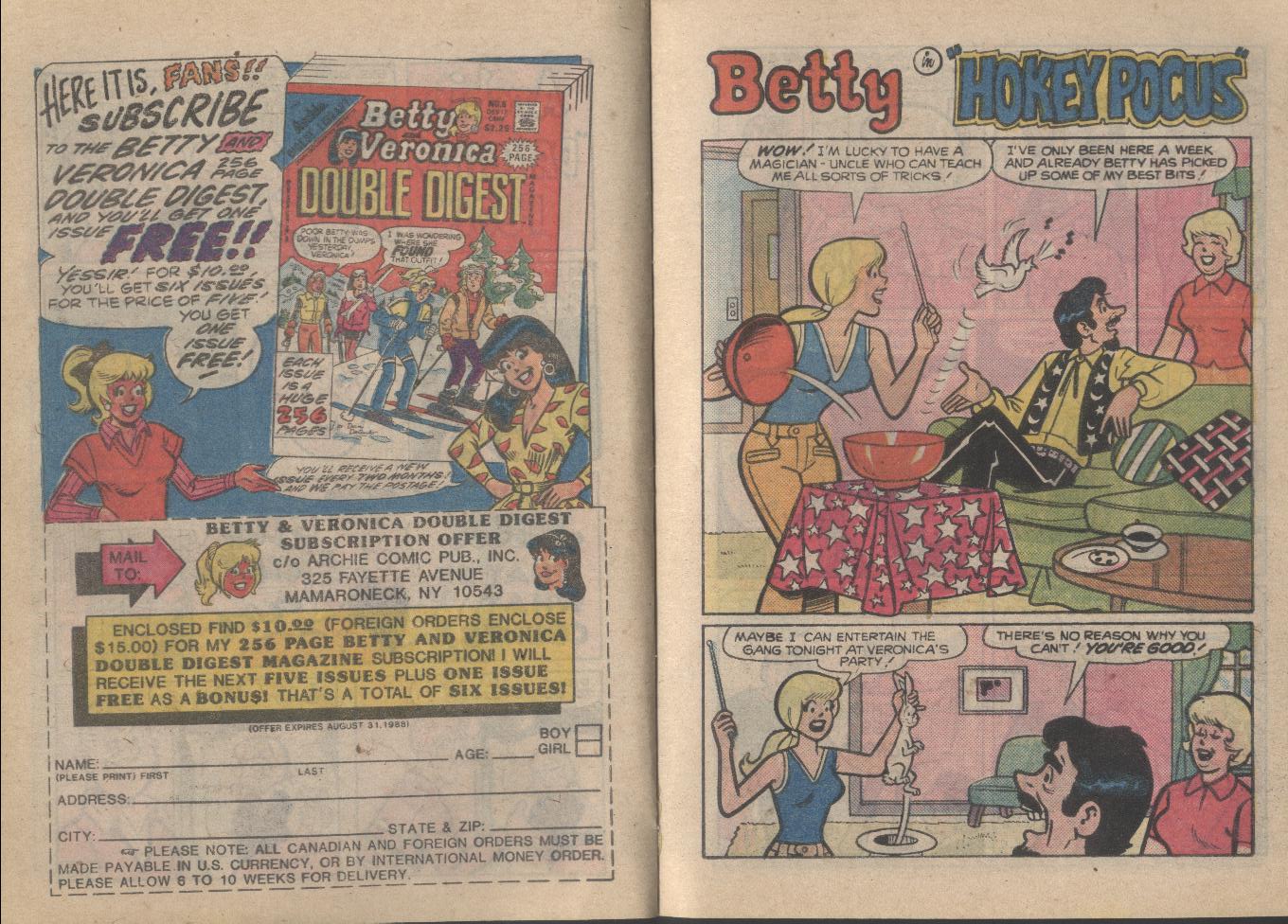 Read online Archie...Archie Andrews, Where Are You? Digest Magazine comic -  Issue #55 - 7