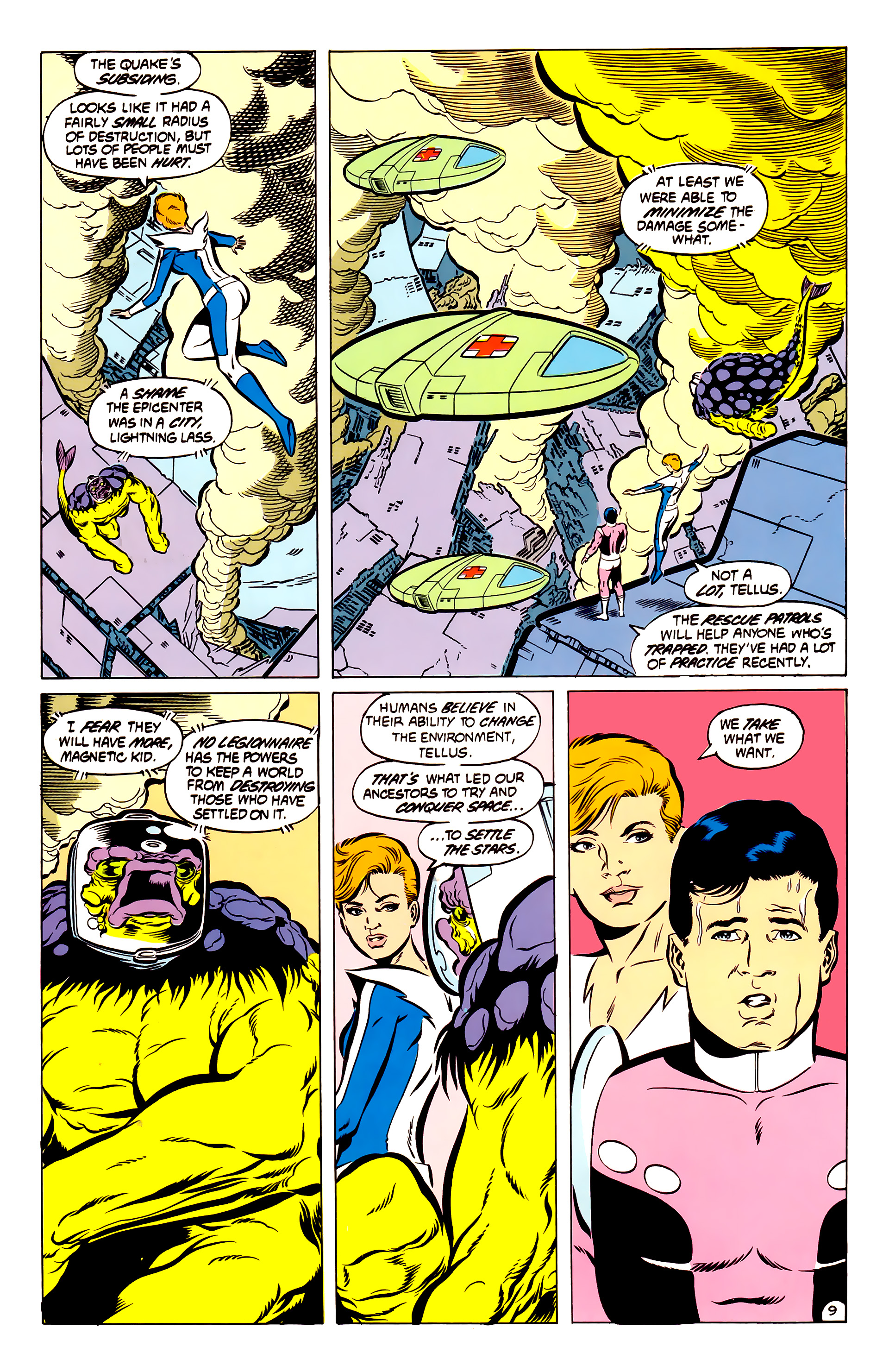 Read online Legion of Super-Heroes (1984) comic -  Issue #52 - 10